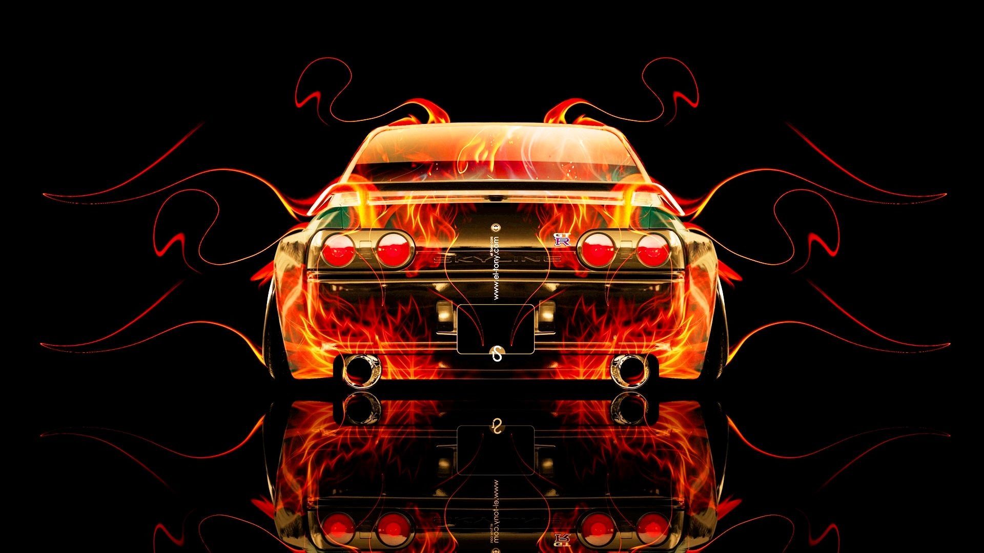 Car On Fire Wallpapers