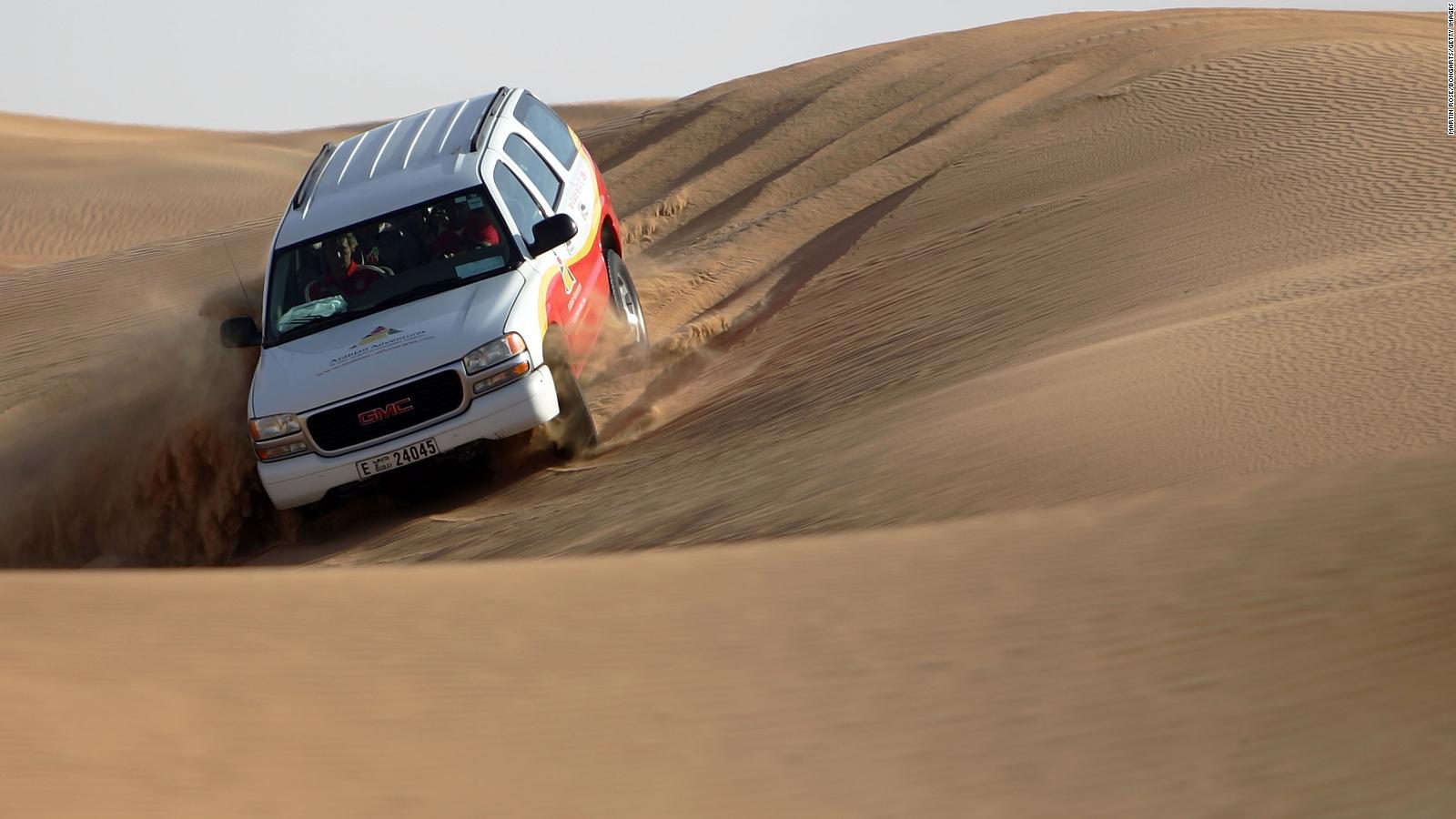 Car Running In Desert Wallpapers