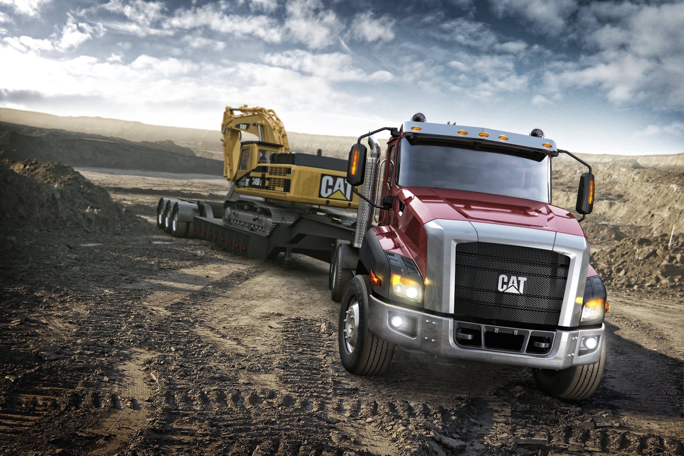 Грузовая техника. Caterpillar Cat ct660. Грузовик Катерпиллер CT 660. Caterpillar ct660 тягач. Caterpillar ct660 тягач ads.