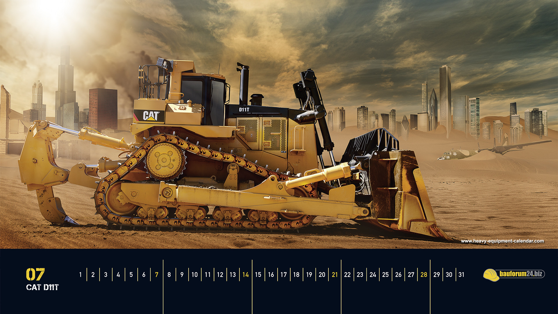 Caterpillar D11 Bulldozer Wallpapers