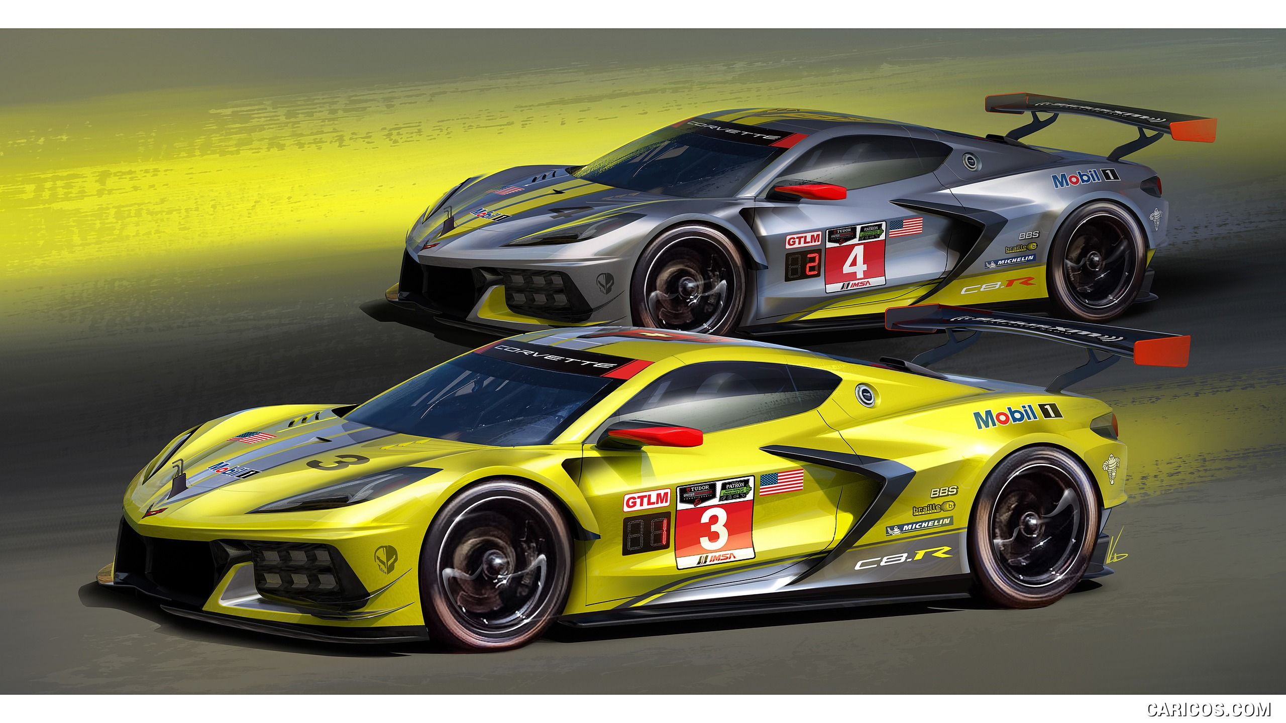 Chevrolet Corvette C8.R Wallpapers