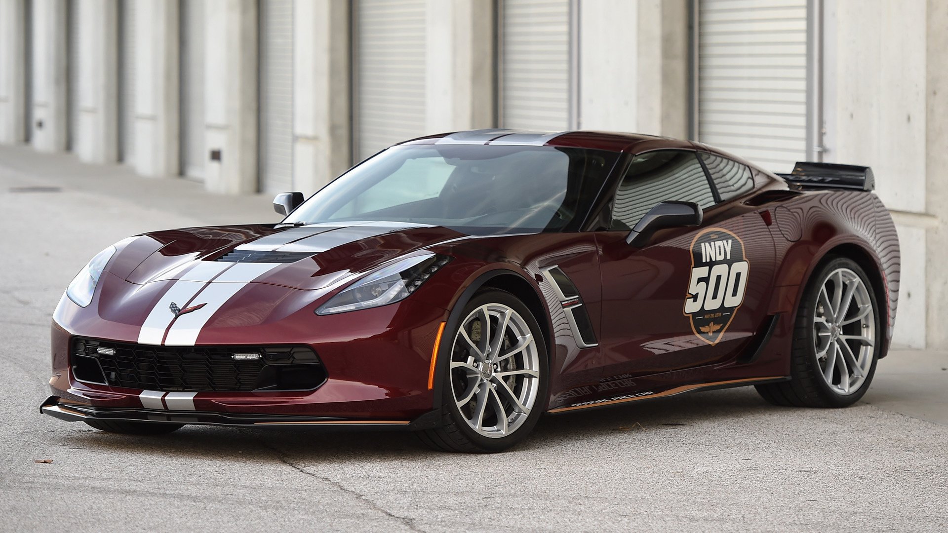 Chevrolet Corvette Grand Sport Indy 500 Pace Car Wallpapers