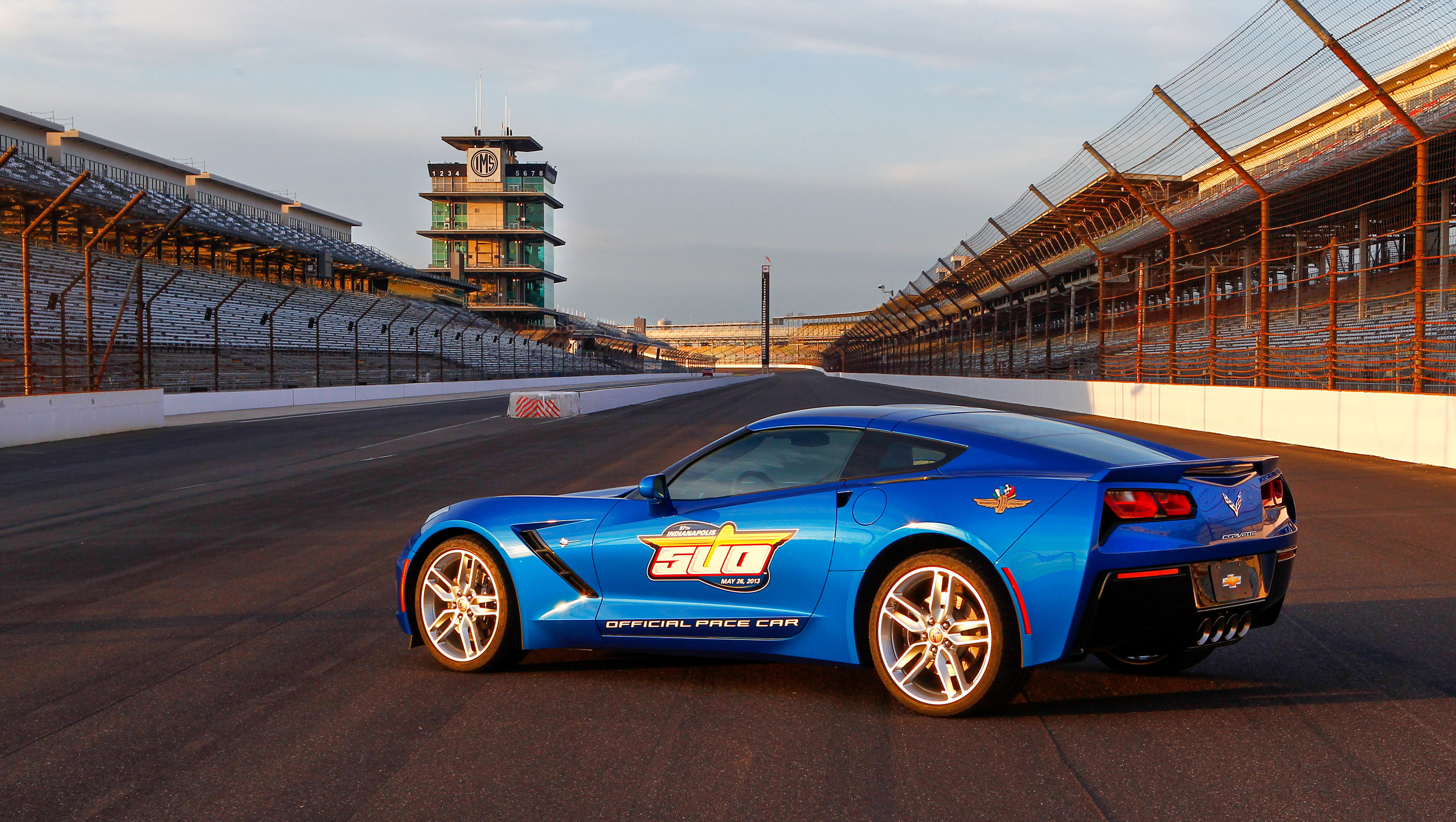 Chevrolet Corvette Grand Sport Indy 500 Pace Car Wallpapers