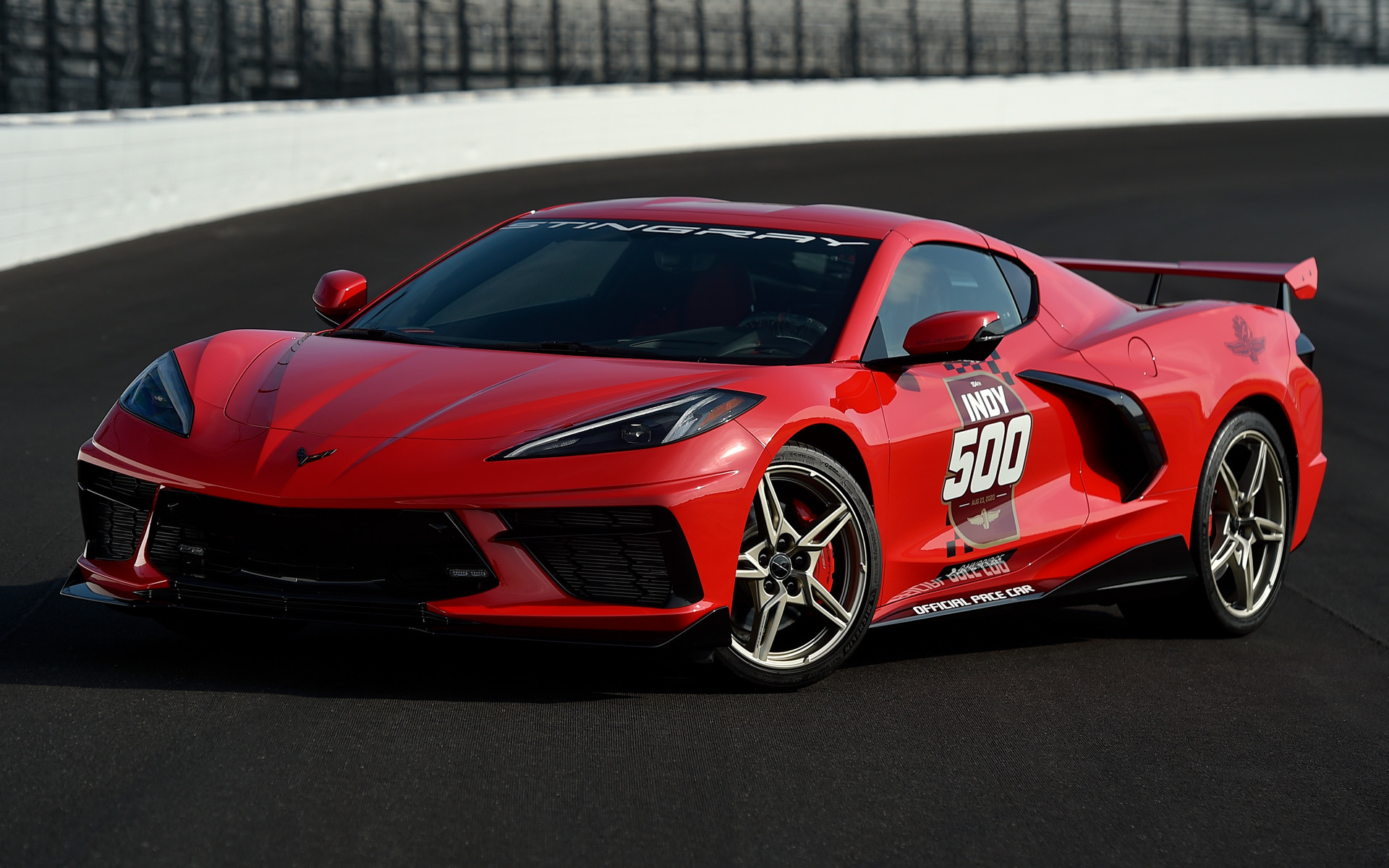 Chevrolet Corvette Grand Sport Indy 500 Pace Car Wallpapers