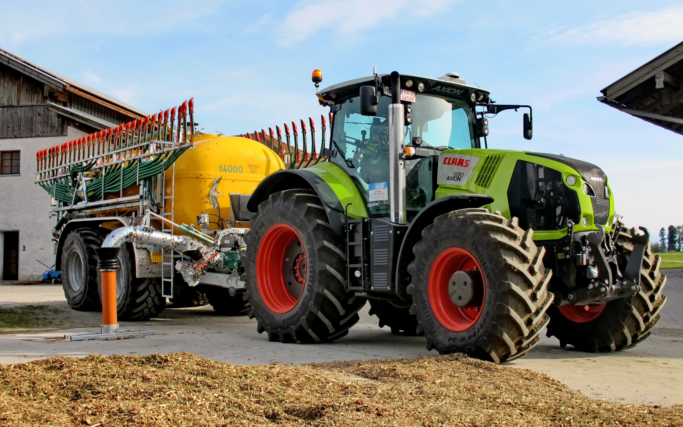 Claas Axion Tractor Wallpapers