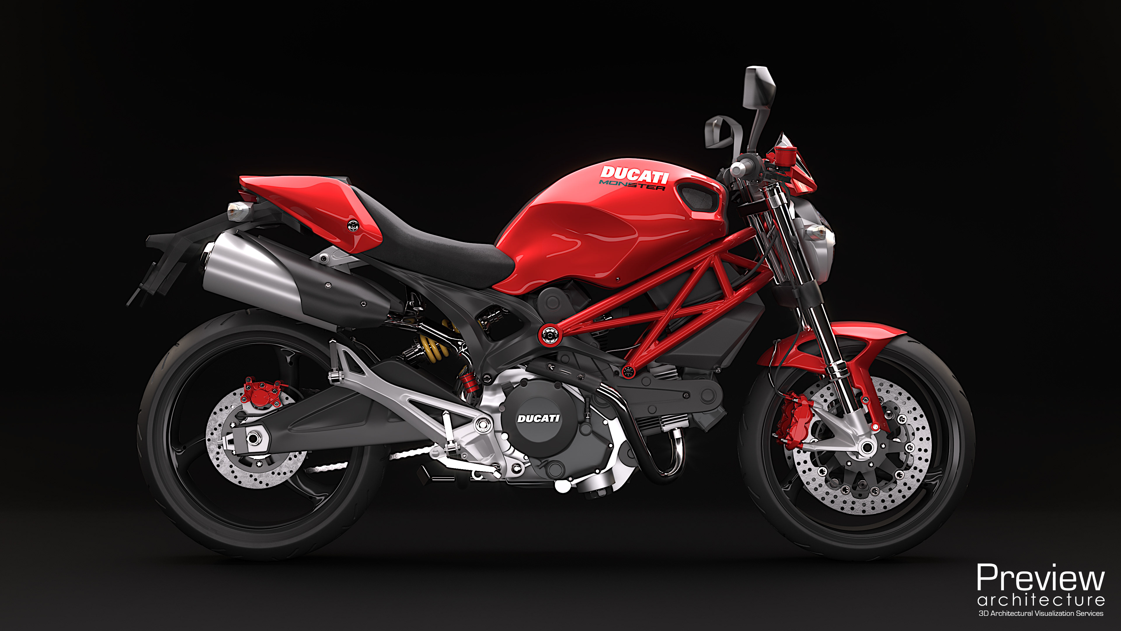 Ducati Monster 696 Wallpapers