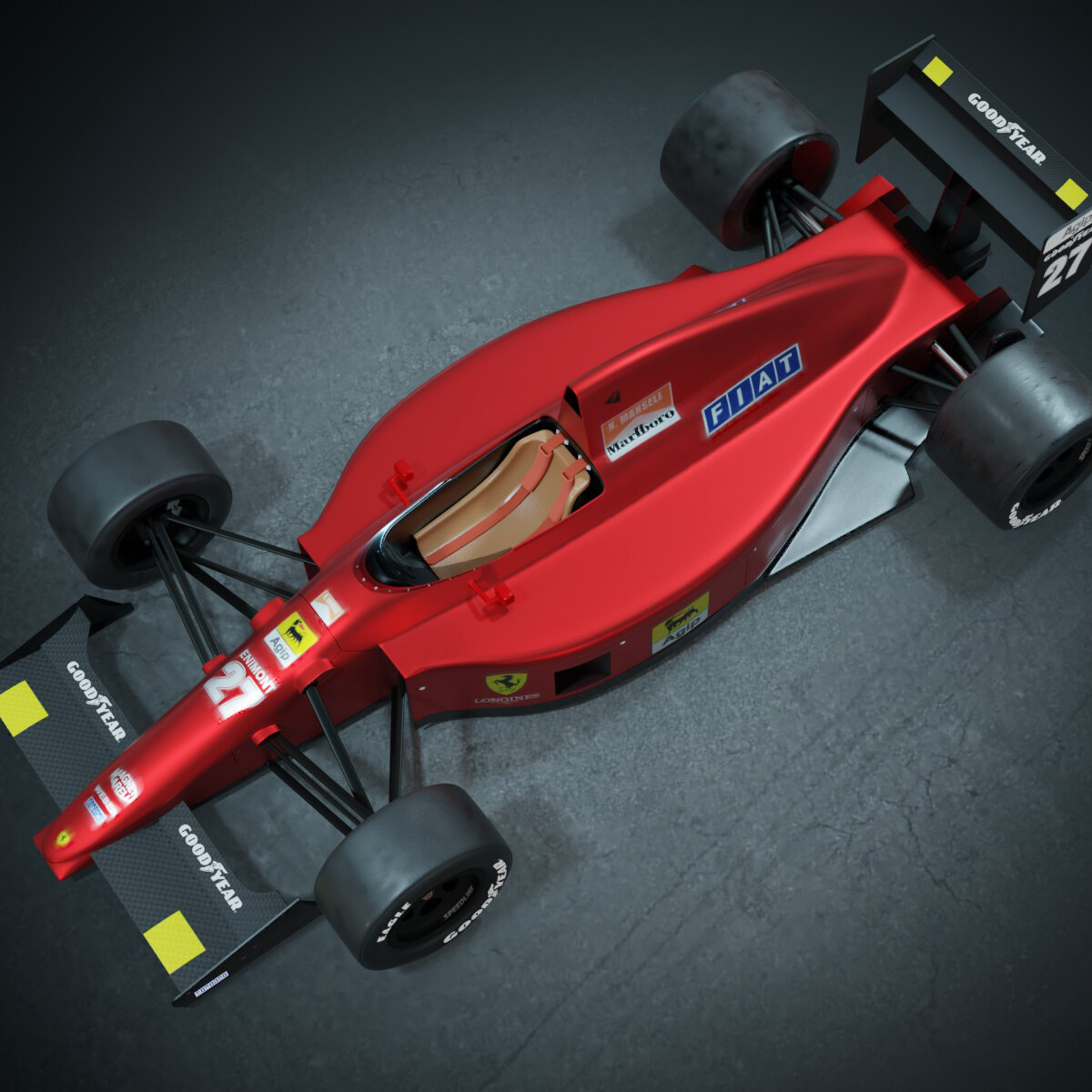 Ferrari F1-89 Wallpapers