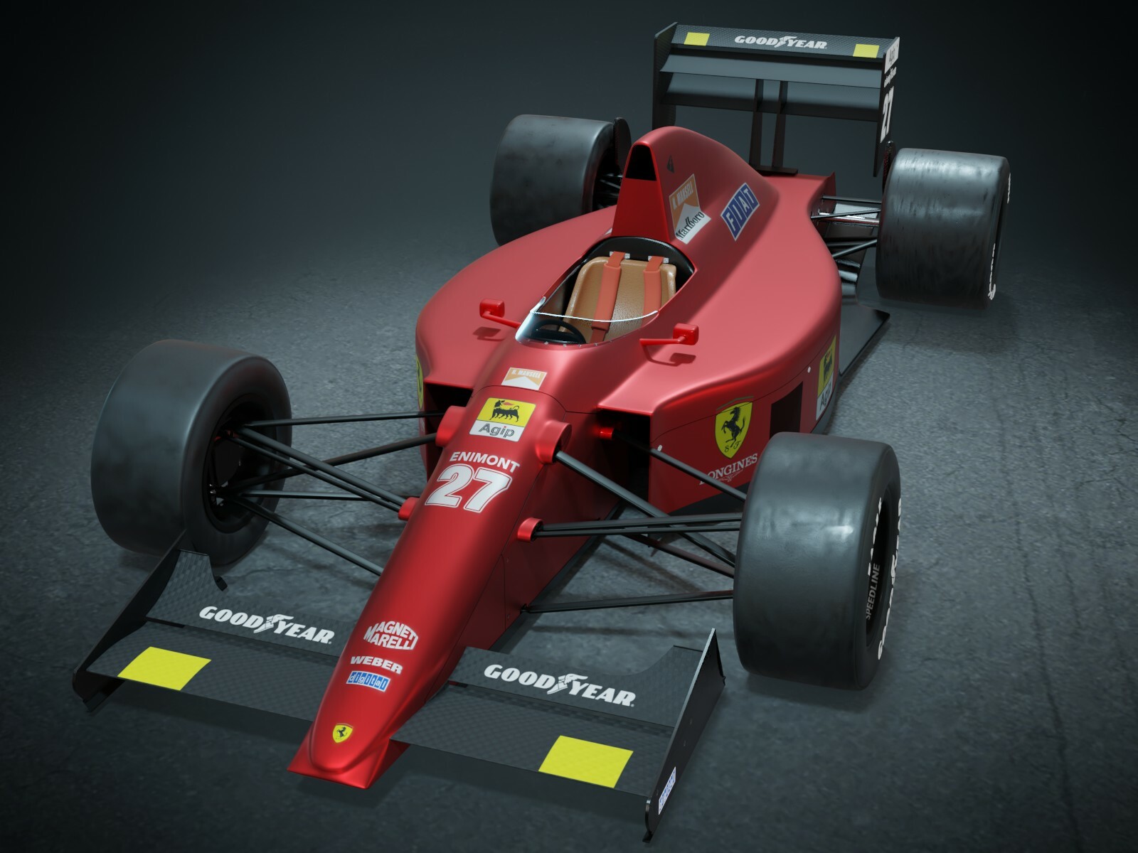 Ferrari F1-89 Wallpapers