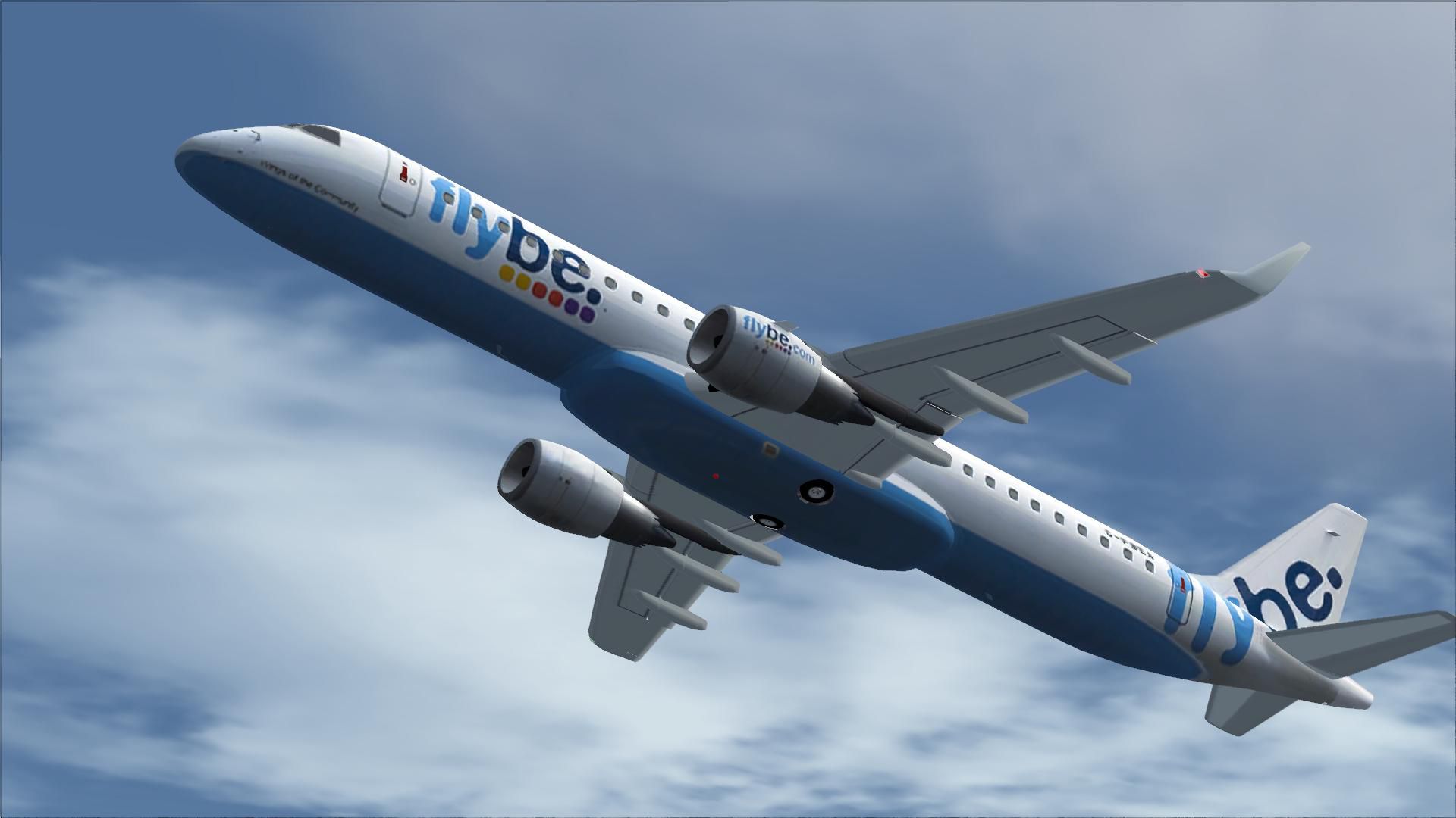 Flybe Embraer 195 Wallpapers