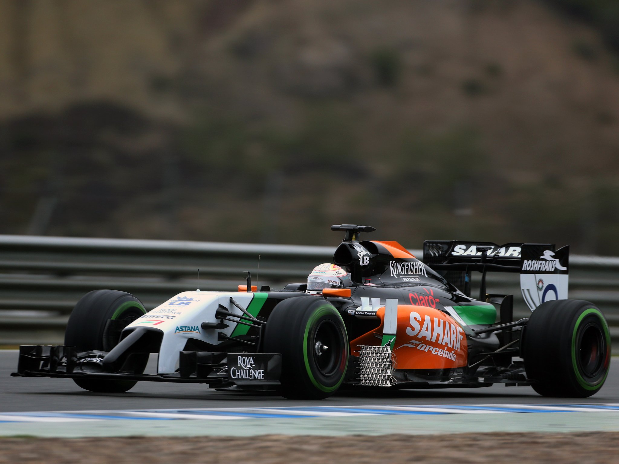 Force India Vjm02 Wallpapers