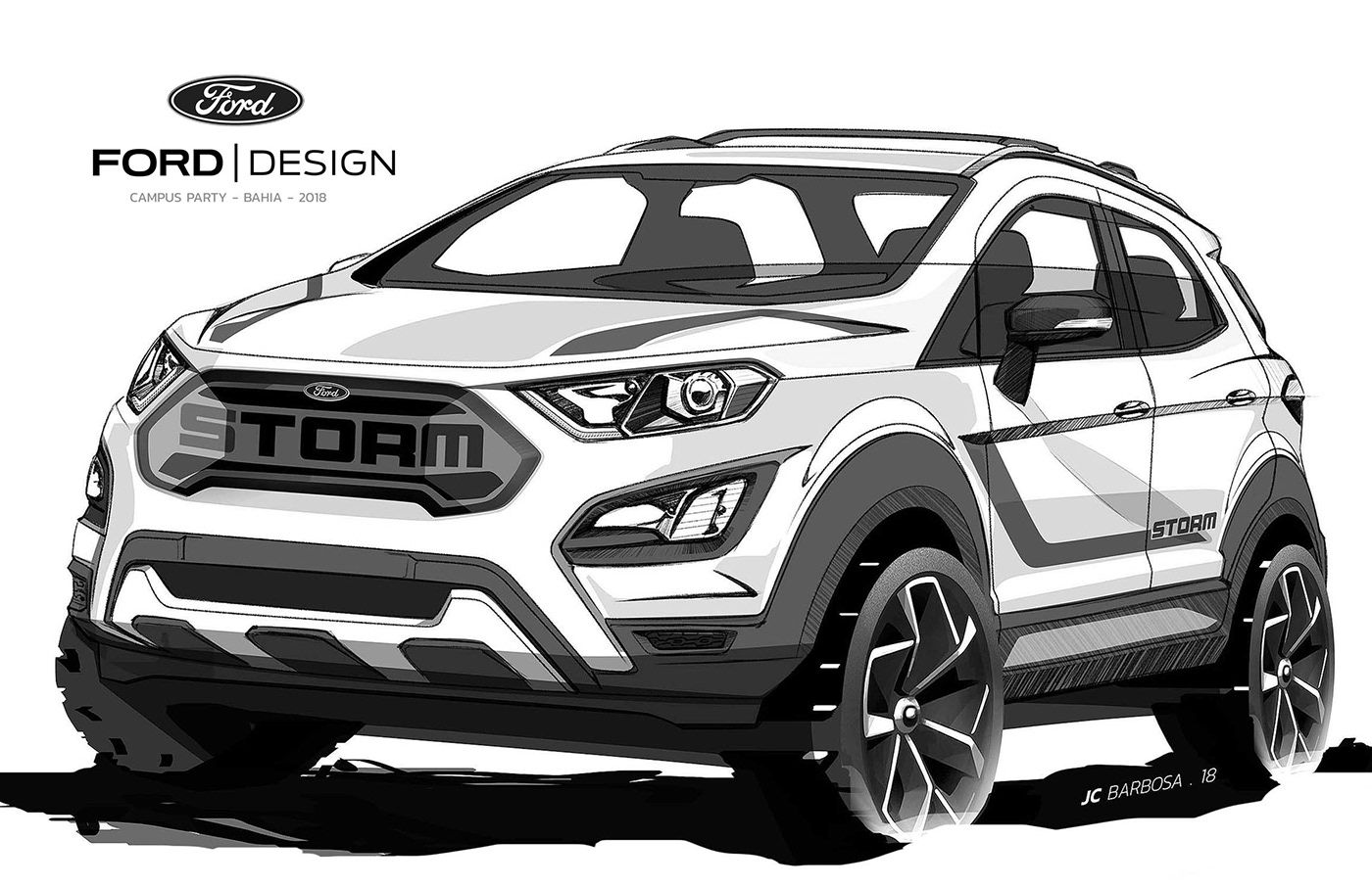 Ford Ecosport Storm Wallpapers