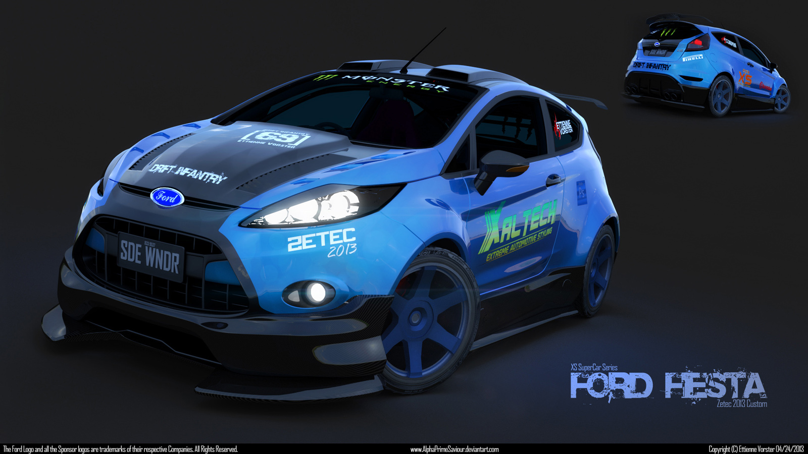 Ford Fiesta Rx43 Wallpapers