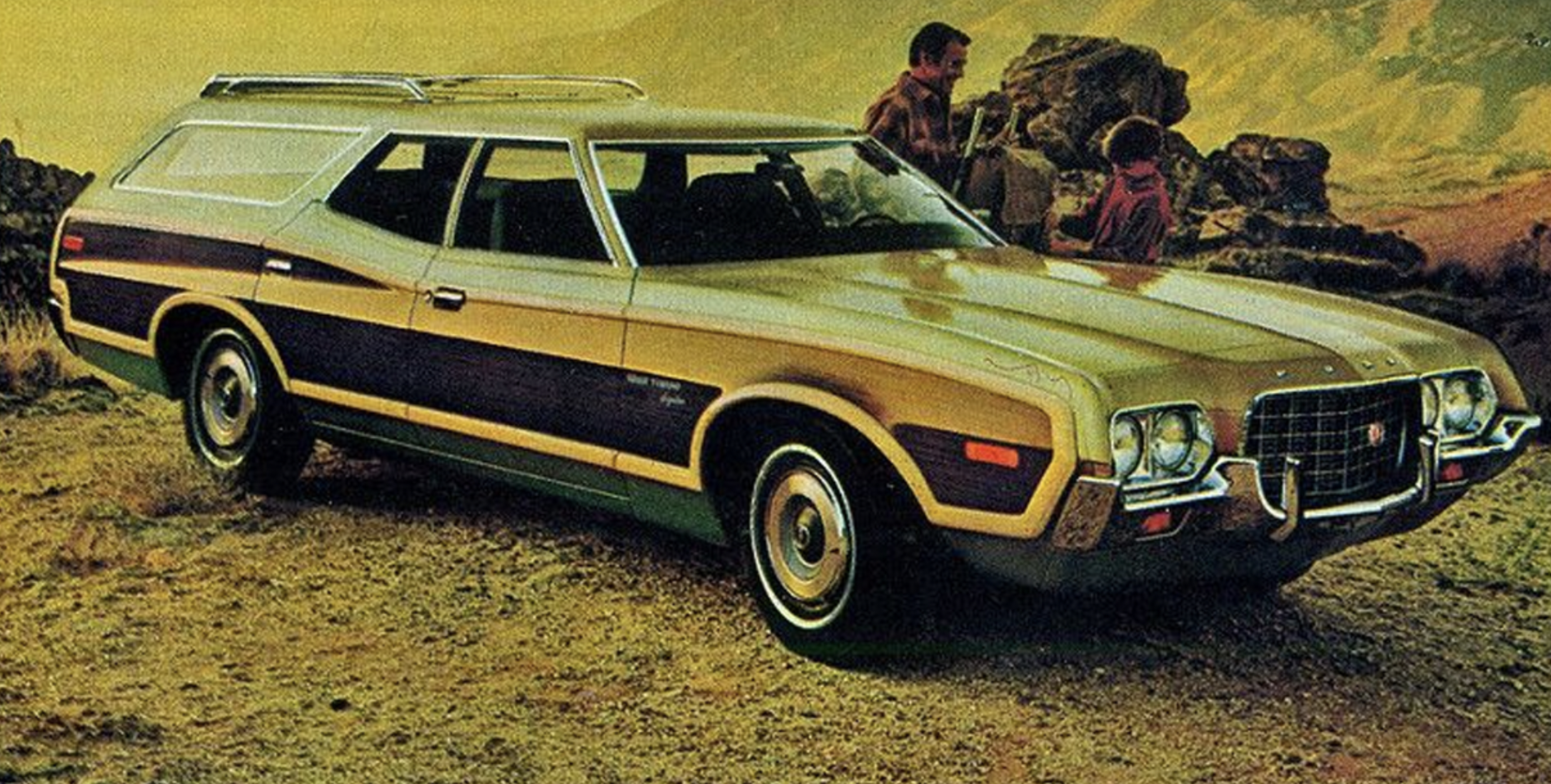 Ford Gran Torino Station Wagon Wallpapers