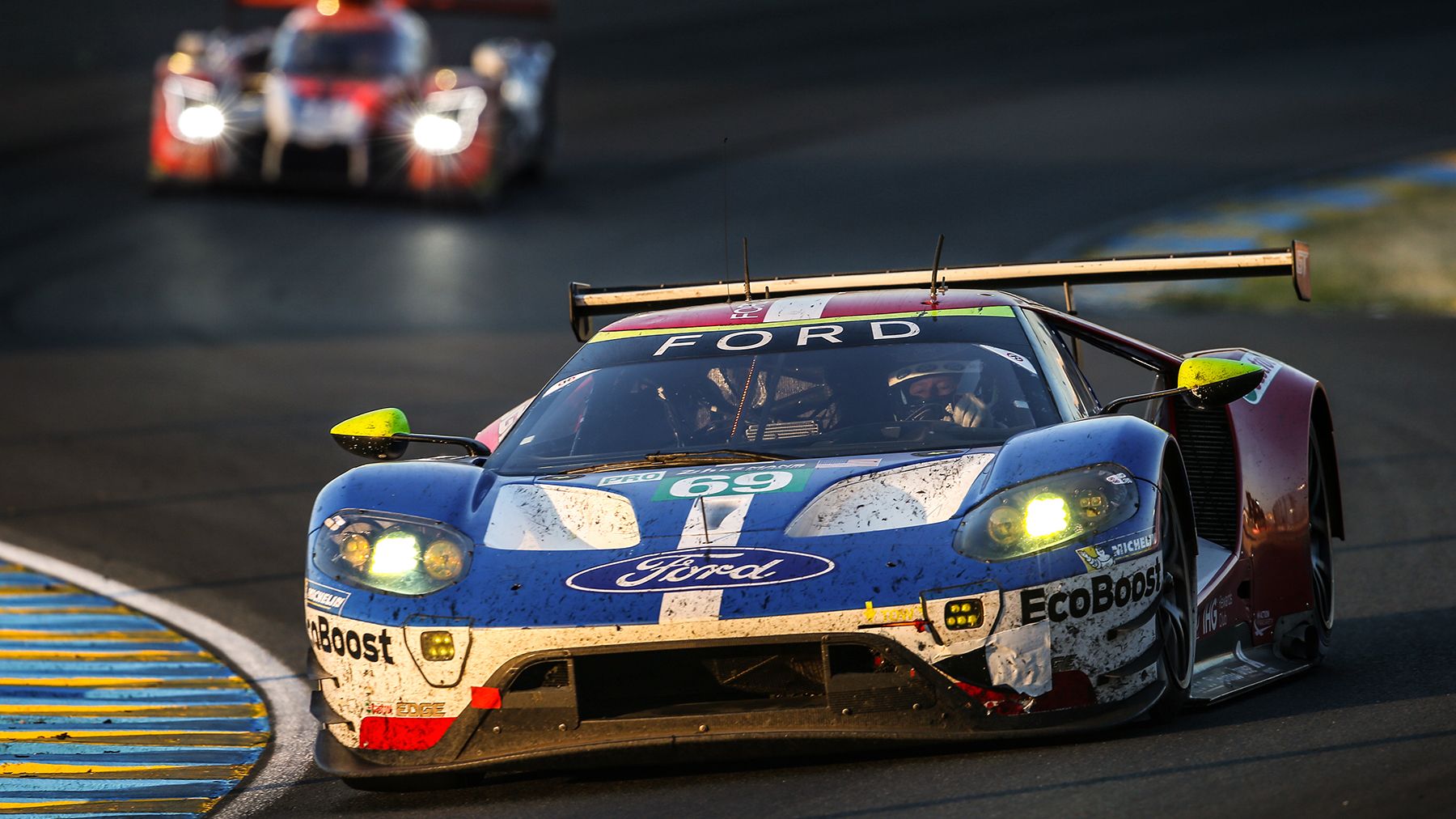 Ford Gt Le Mans Racecar Wallpapers