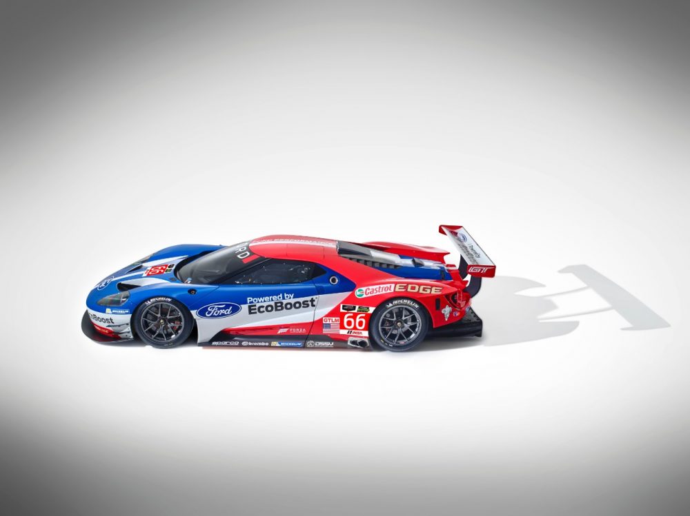 Ford Gt Le Mans Racecar Wallpapers