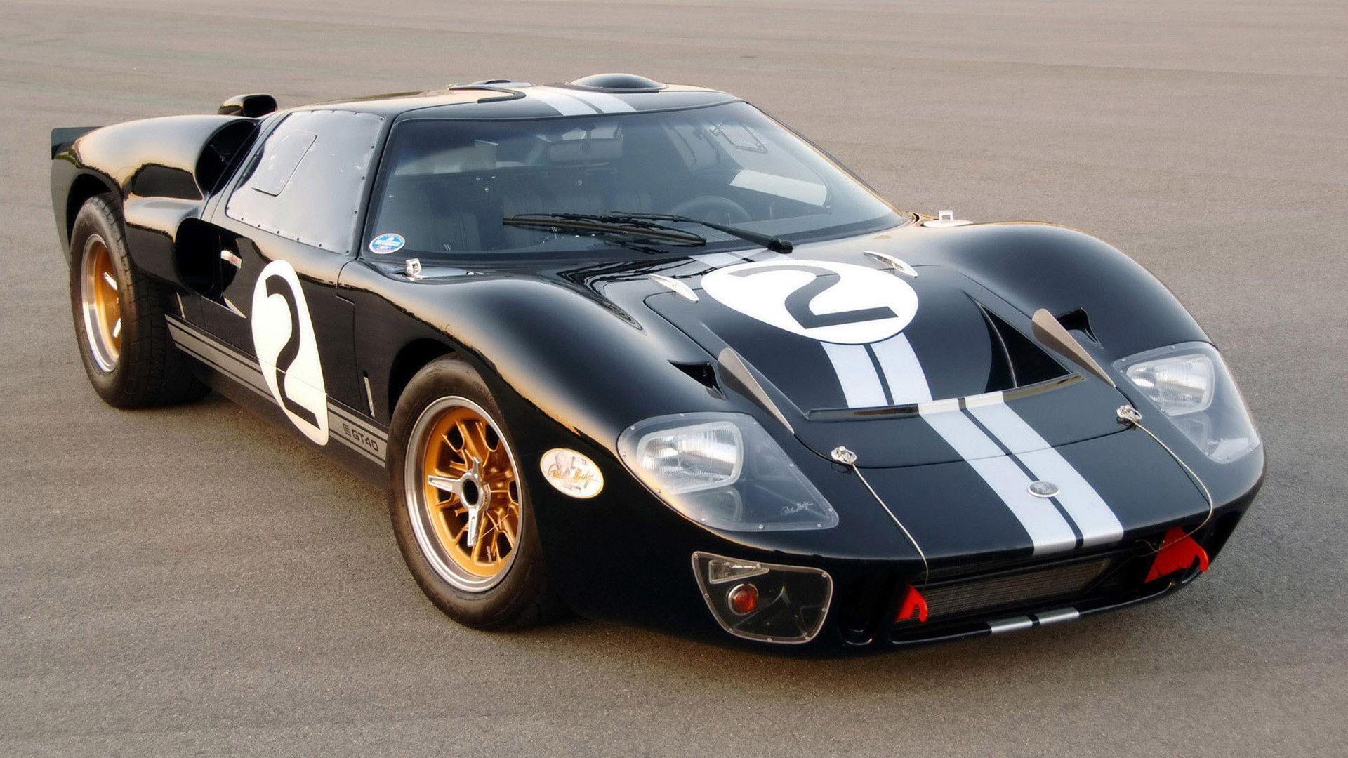 Ford Gt40 Lightweight Race Car Wallpapers