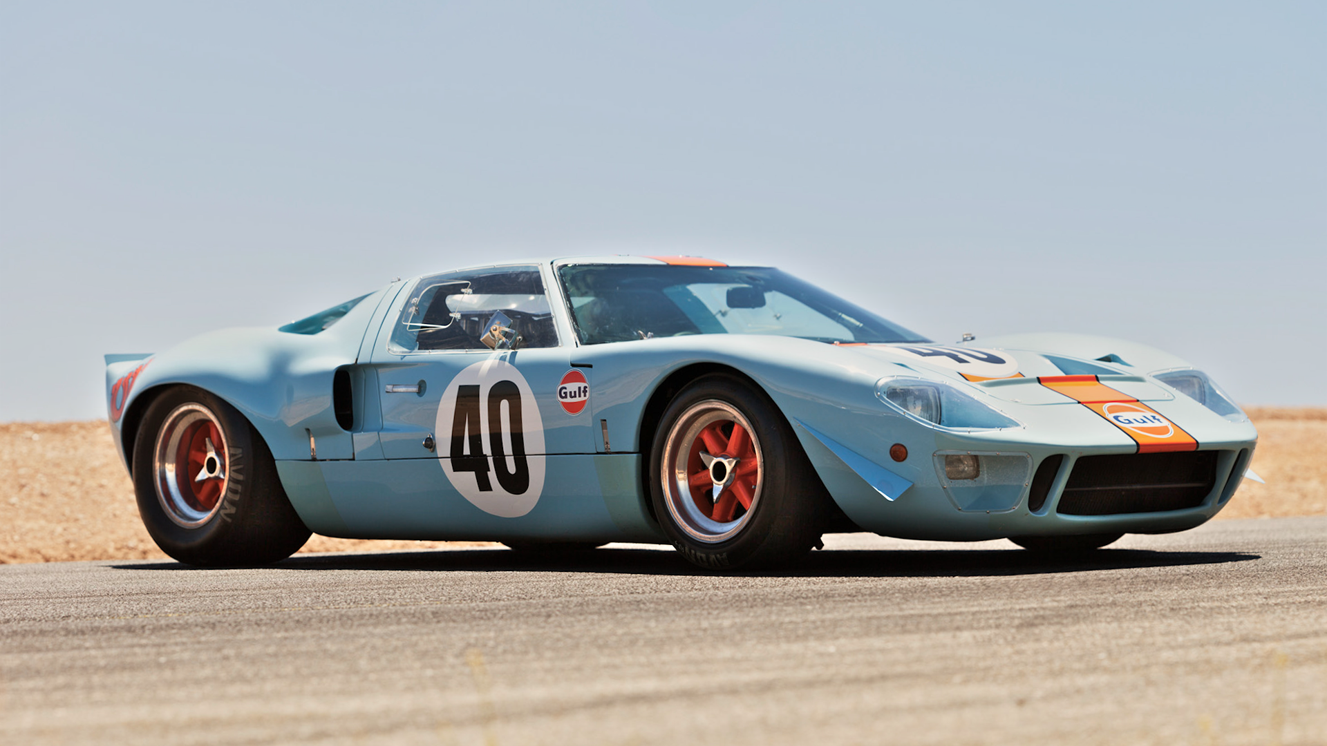 Ford Gt40 Minimalist Wallpapers