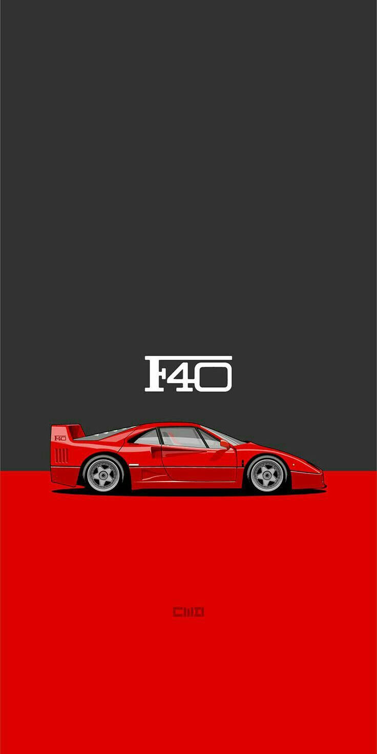 Ford Gt40 Minimalist Wallpapers