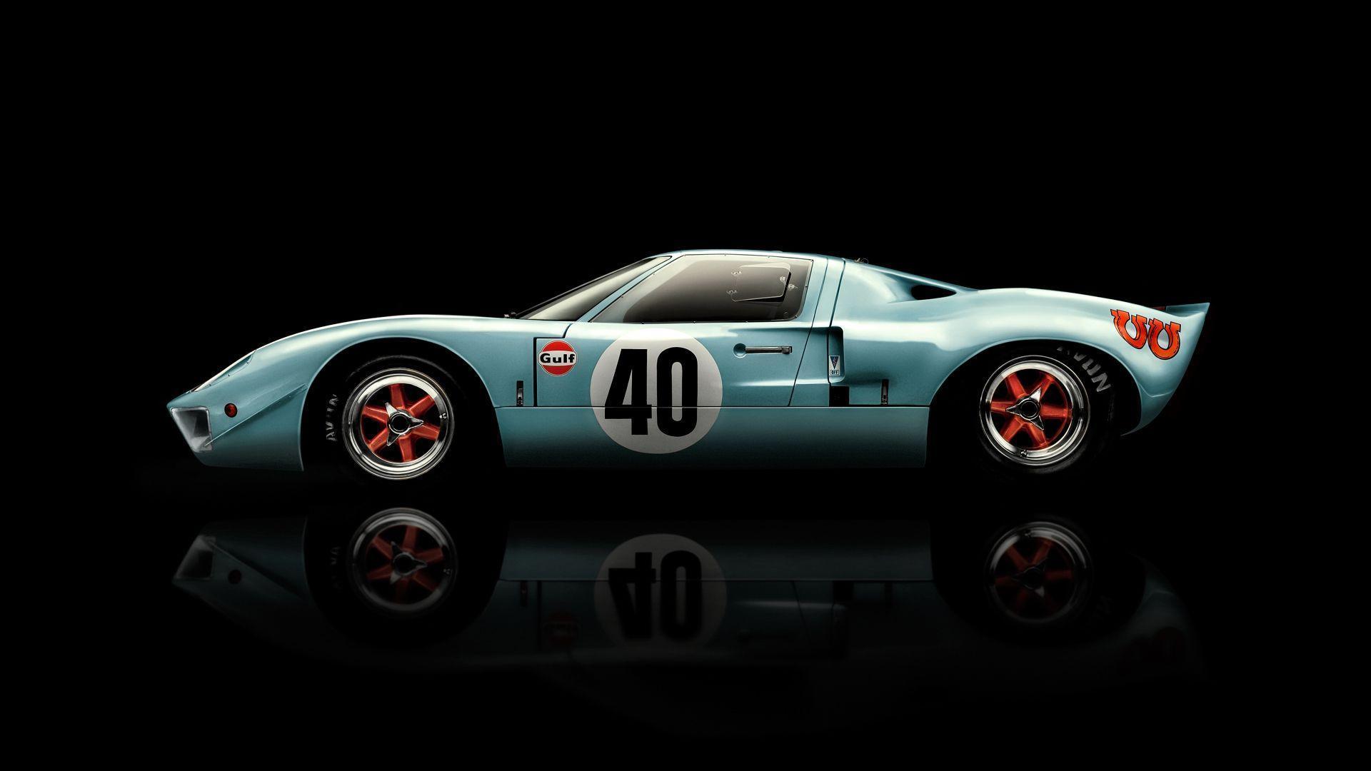 Ford Gt40 Minimalist Wallpapers