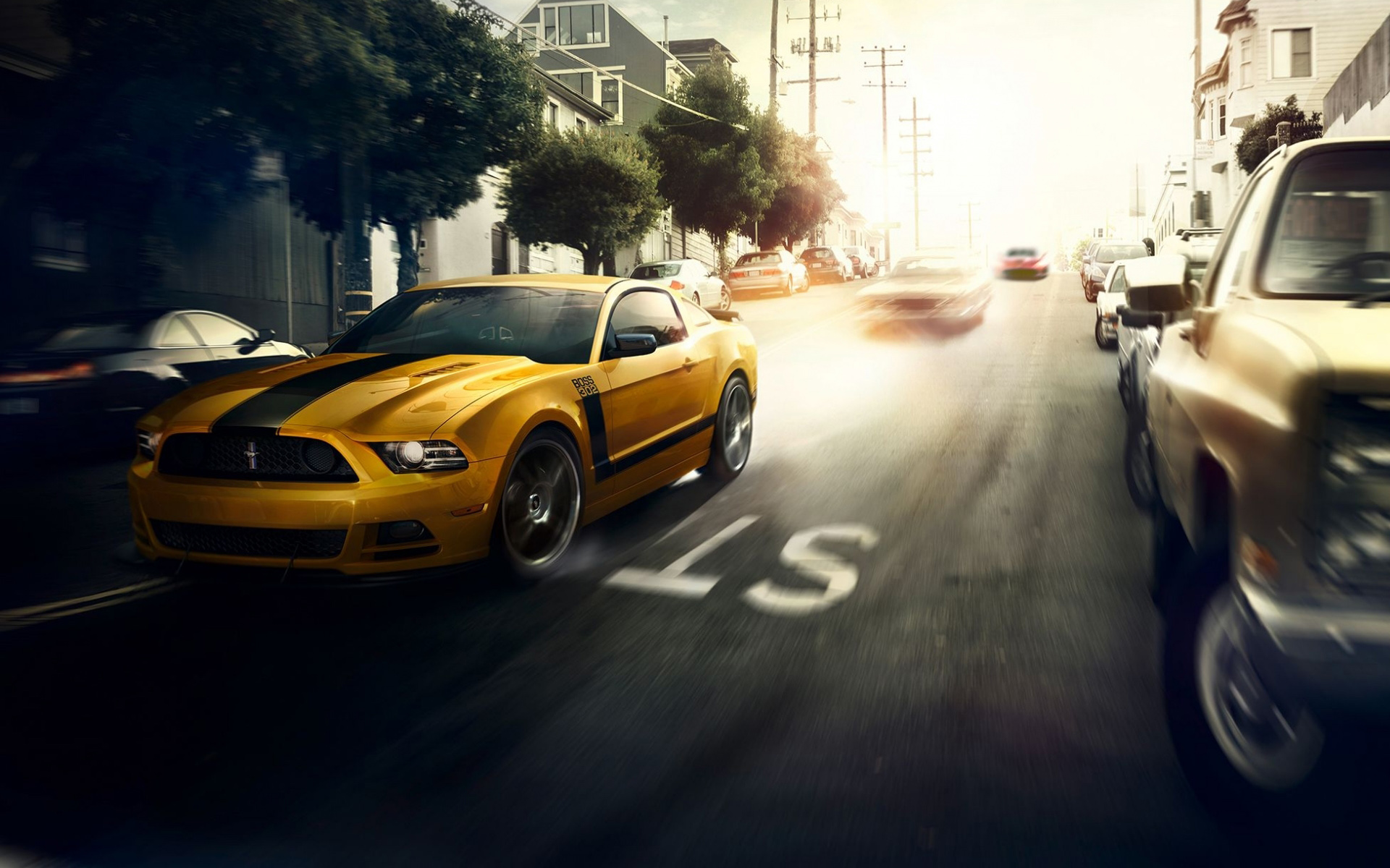 Ford Mustang Boss 302 Wallpapers