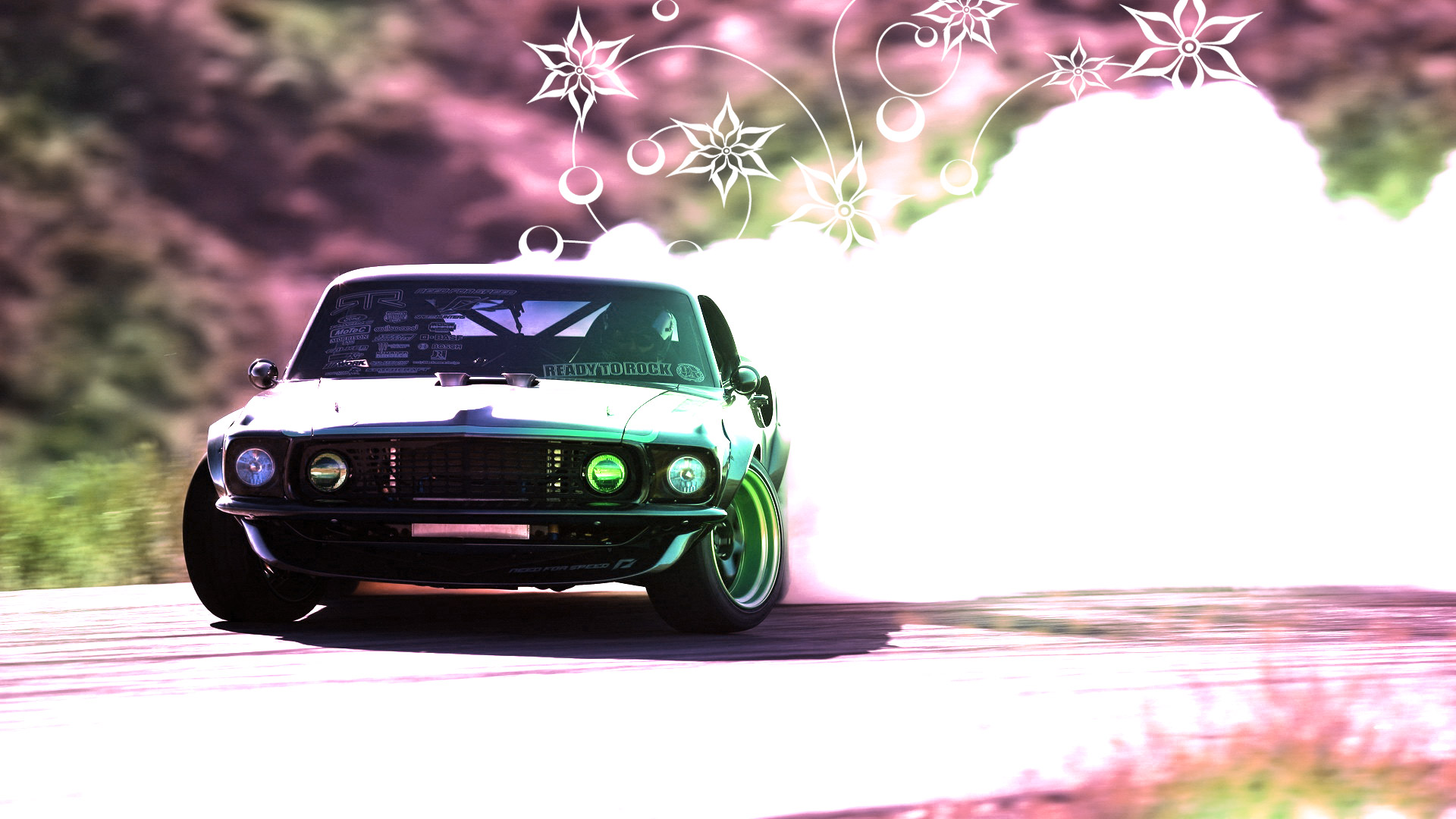 Ford Mustang Drift Racing Wallpapers