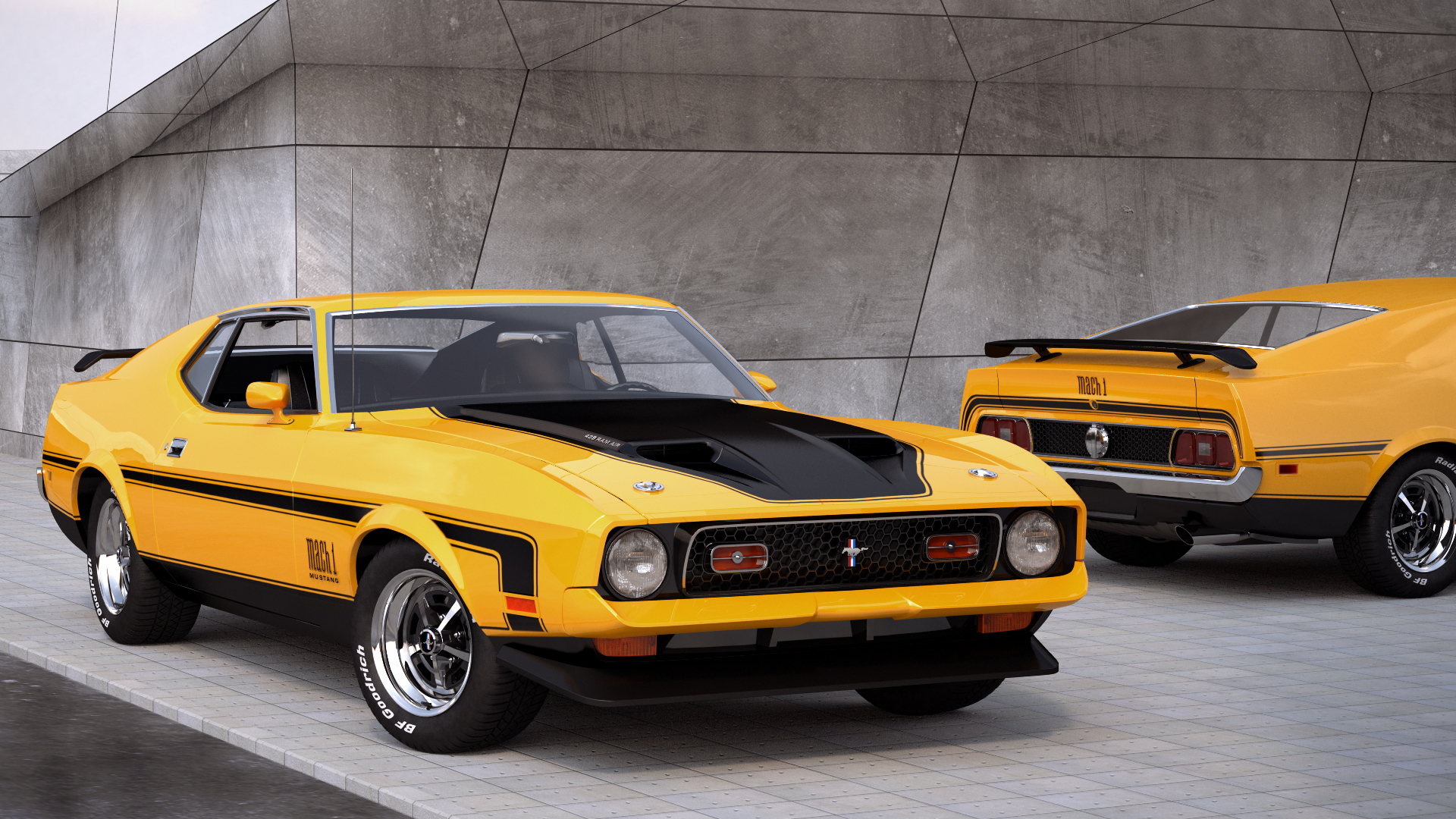 Ford Mustang Mach 1 Wallpapers