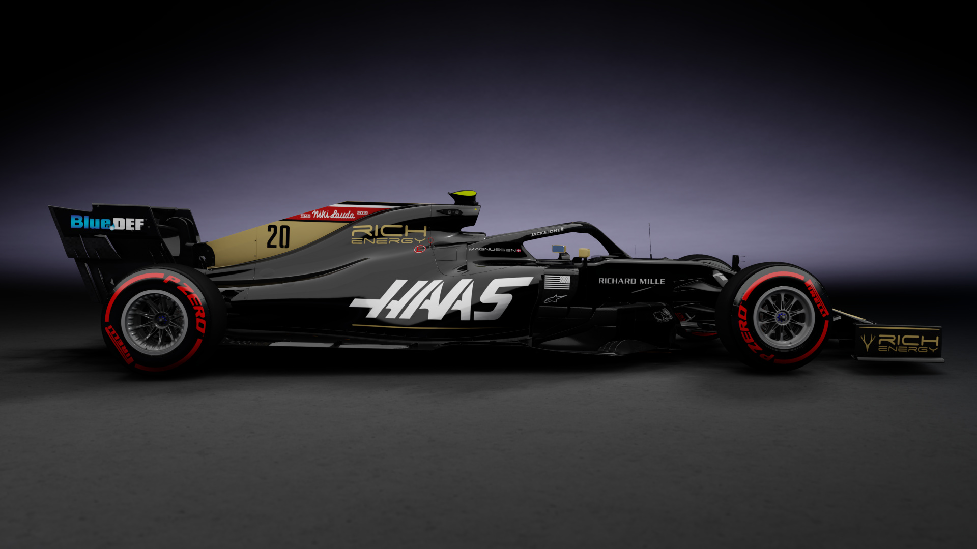 Haas Vf-19 Wallpapers