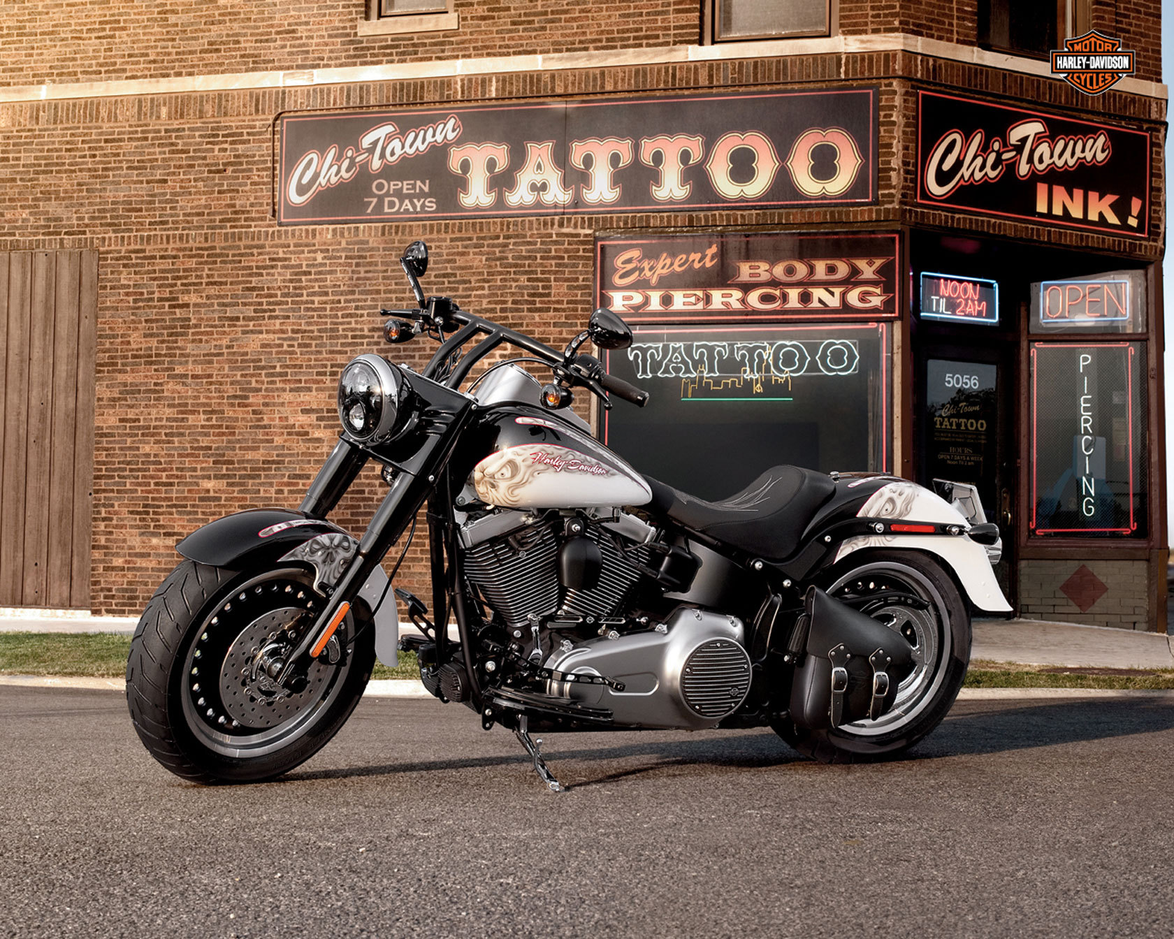 Harley-Davidson Fat Bob Wallpapers