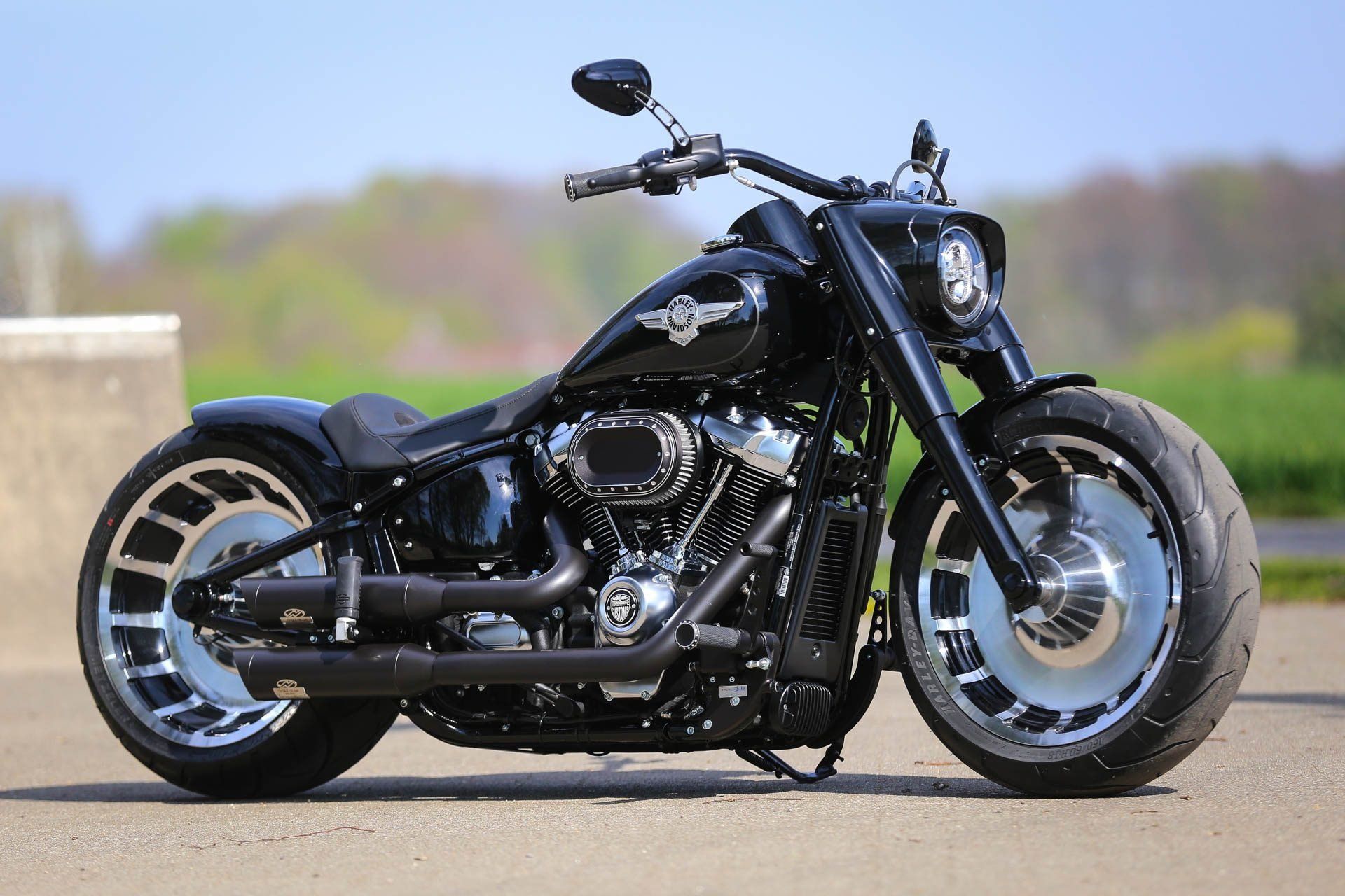 Harley-Davidson Fat Boy Wallpapers