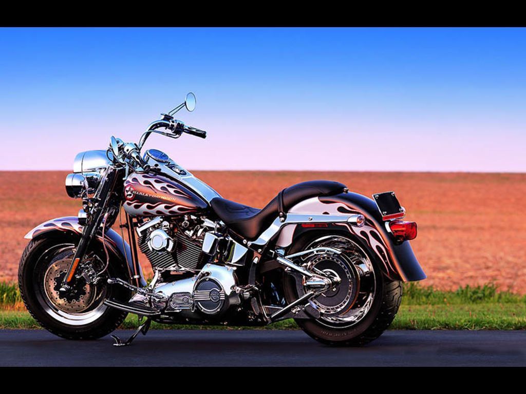 Harley-Davidson Fat Boy Wallpapers