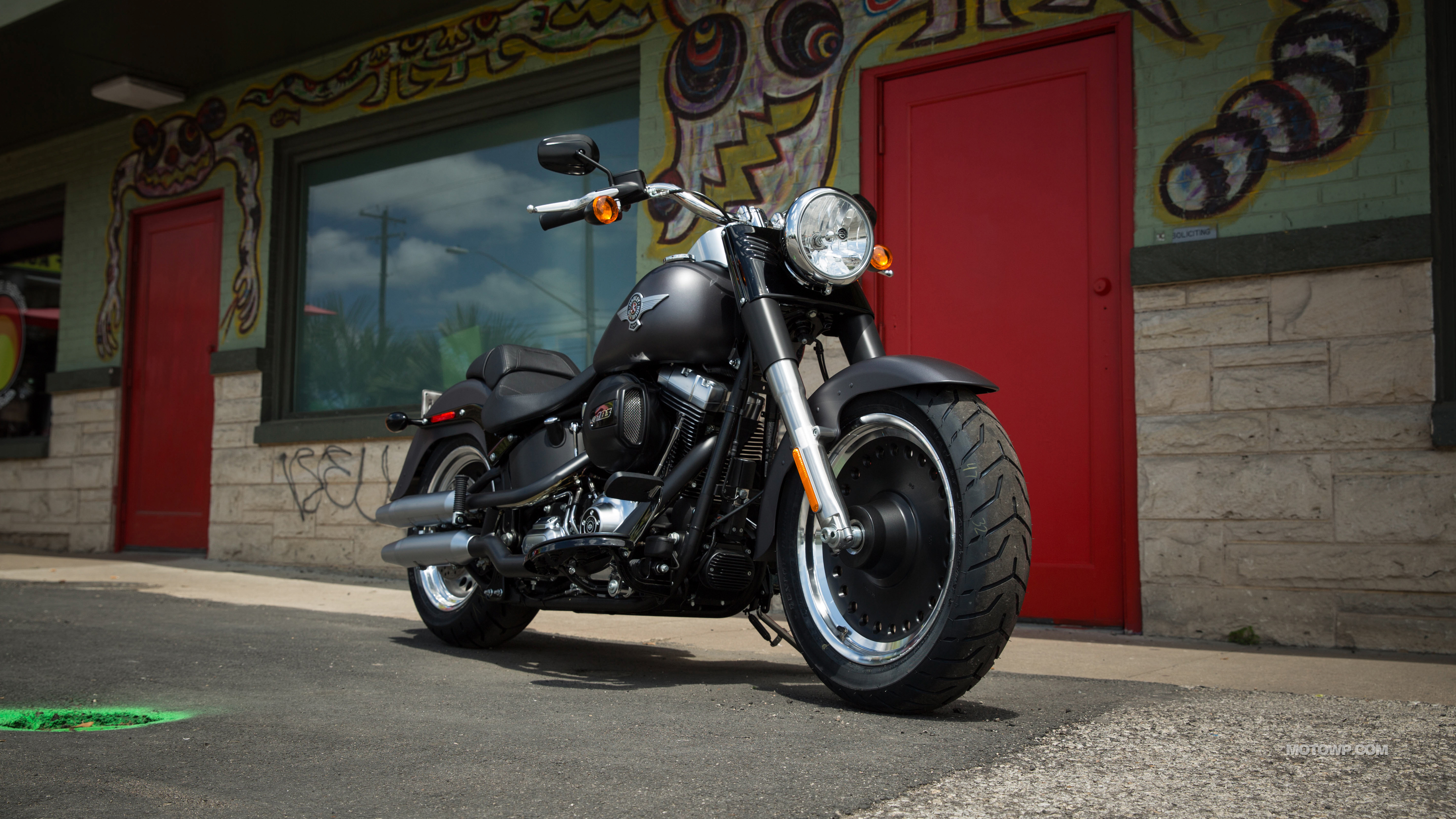 Harley-Davidson Fat Boy Wallpapers