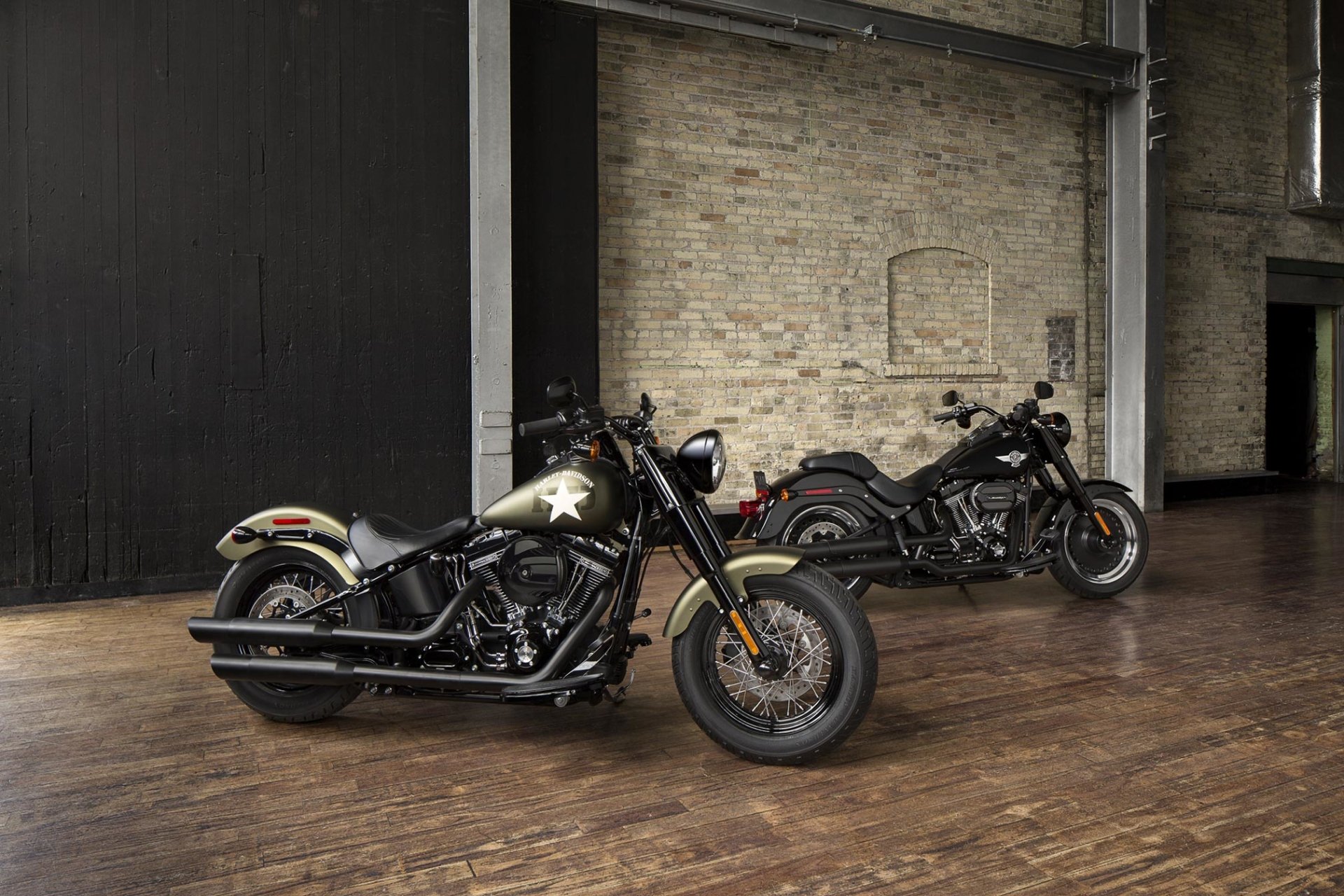 Harley-Davidson Softail Slim Wallpapers