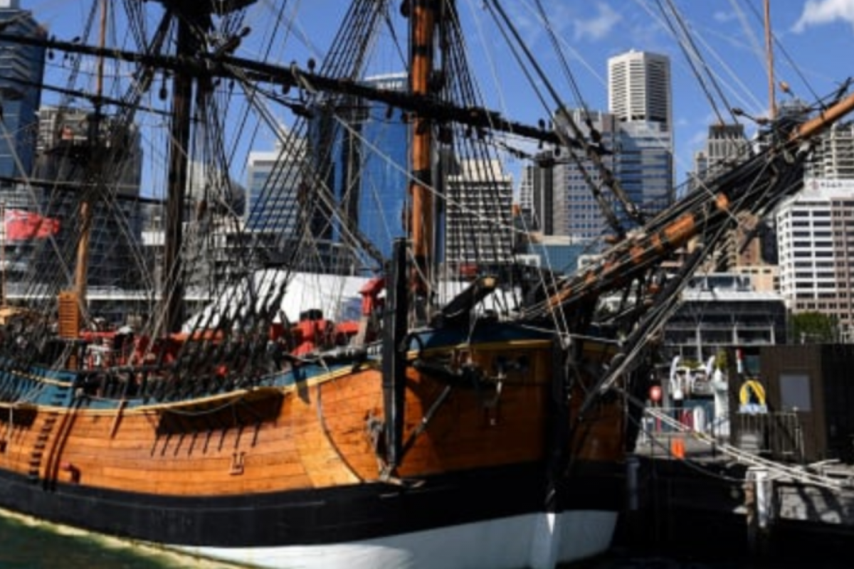 Hm Bark Endeavour Replica Wallpapers