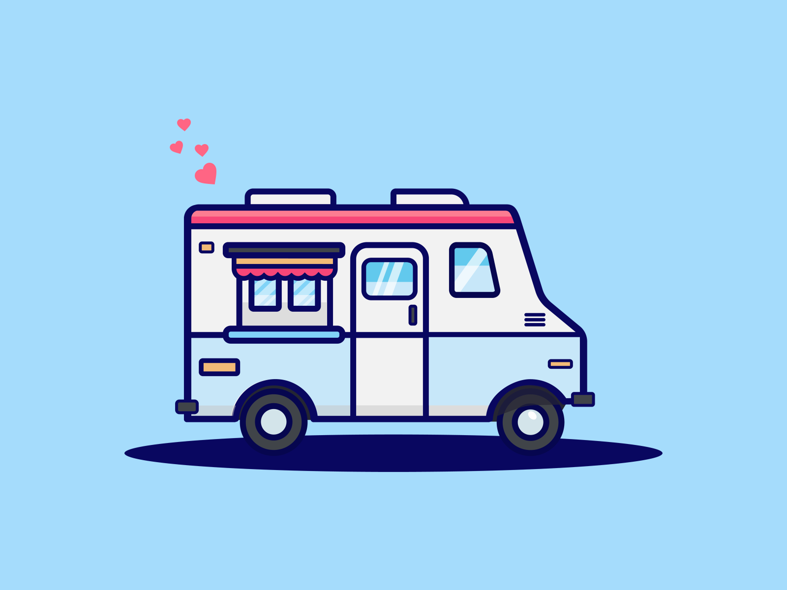 Ice Cream Truck Wallpapers