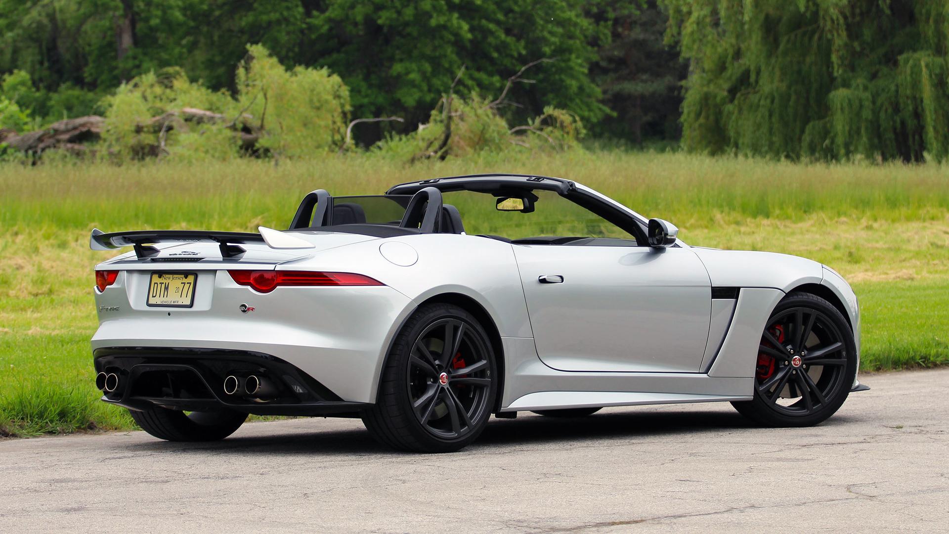 Jaguar F-Type Svr Convertible Wallpapers