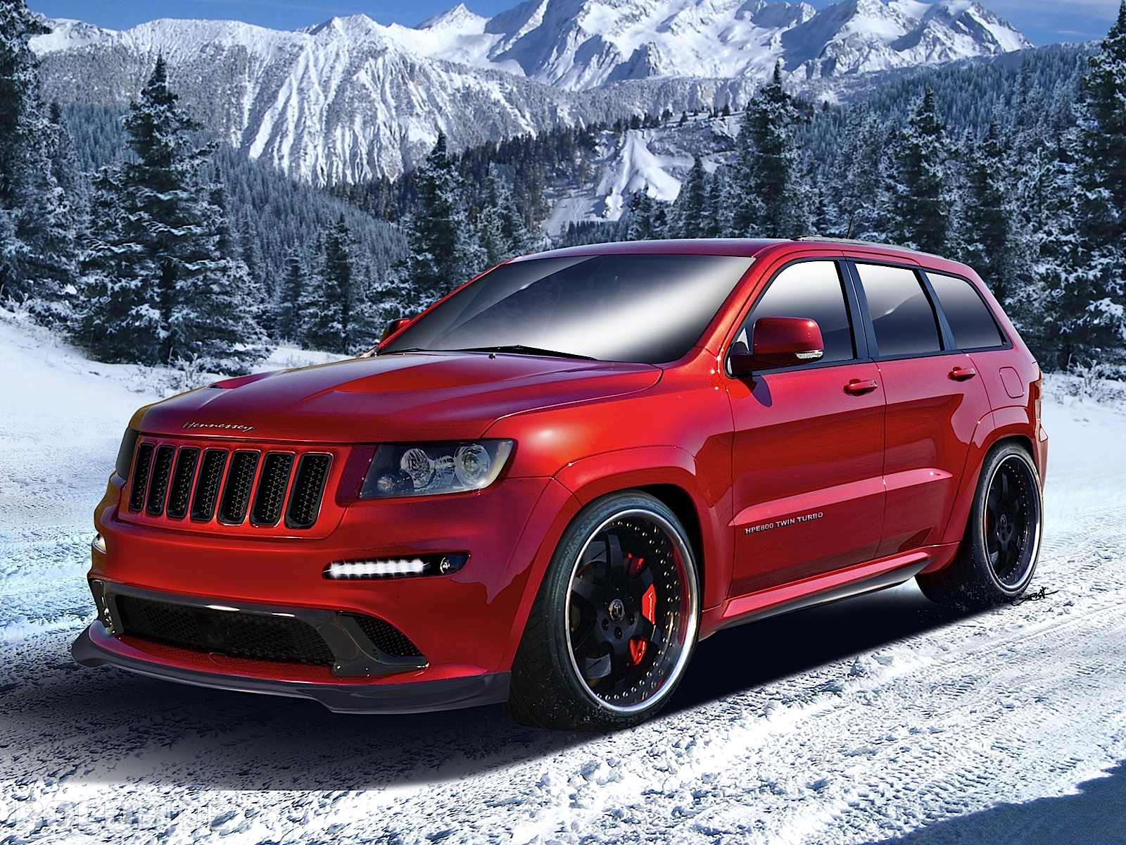 Jeep Grand Cherokee Srt8 Wallpapers