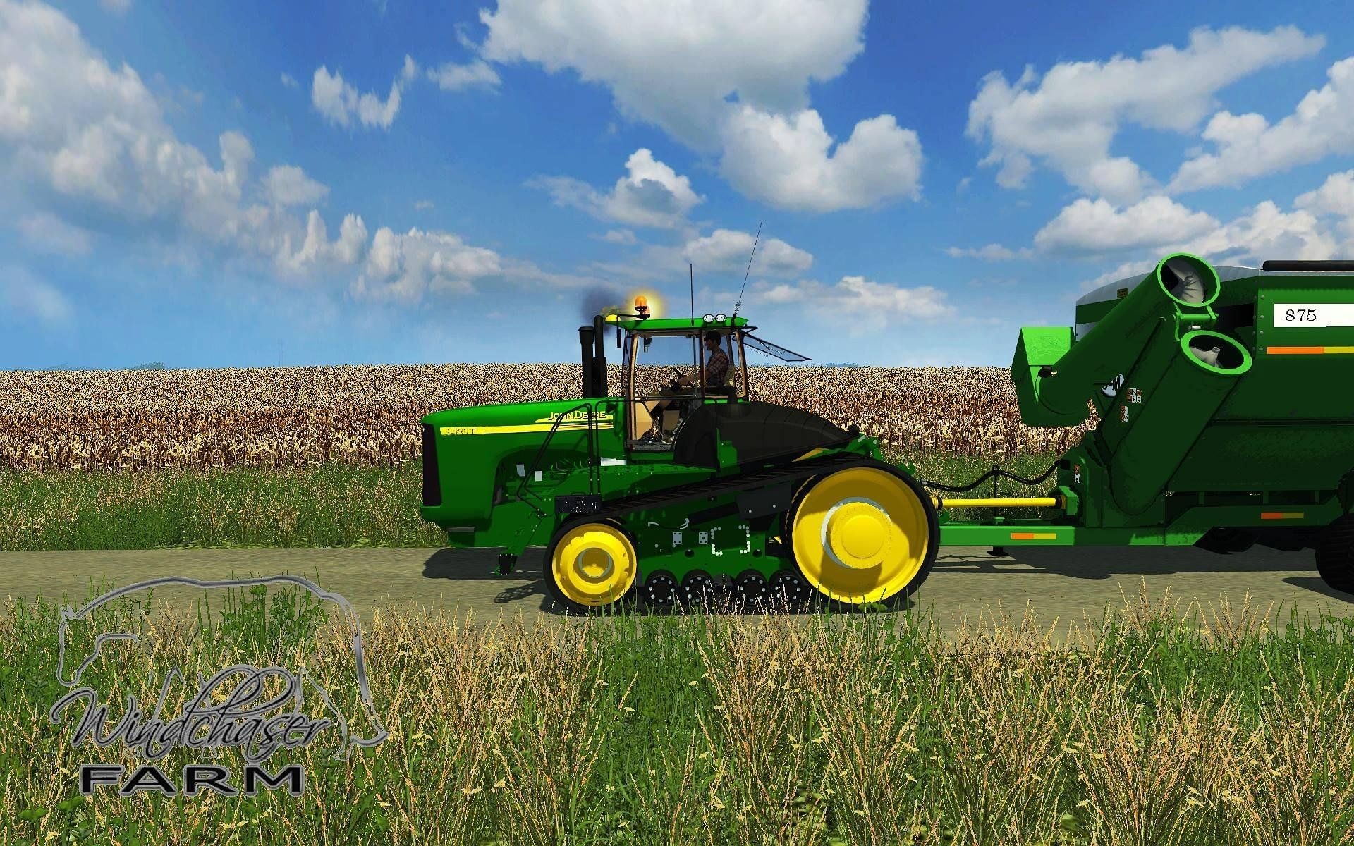 John Deere 320D Wallpapers