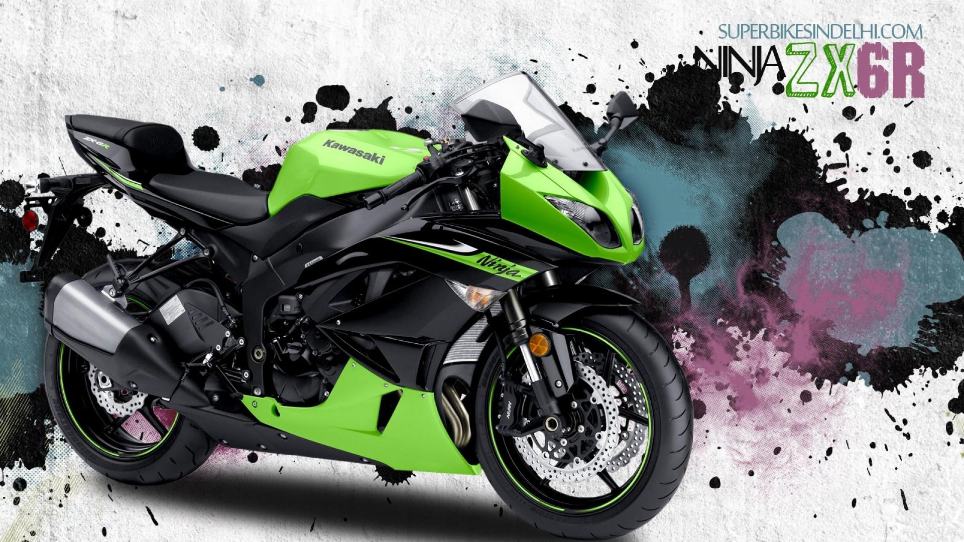 Kawasaki Ninja Zx-6R Wallpapers