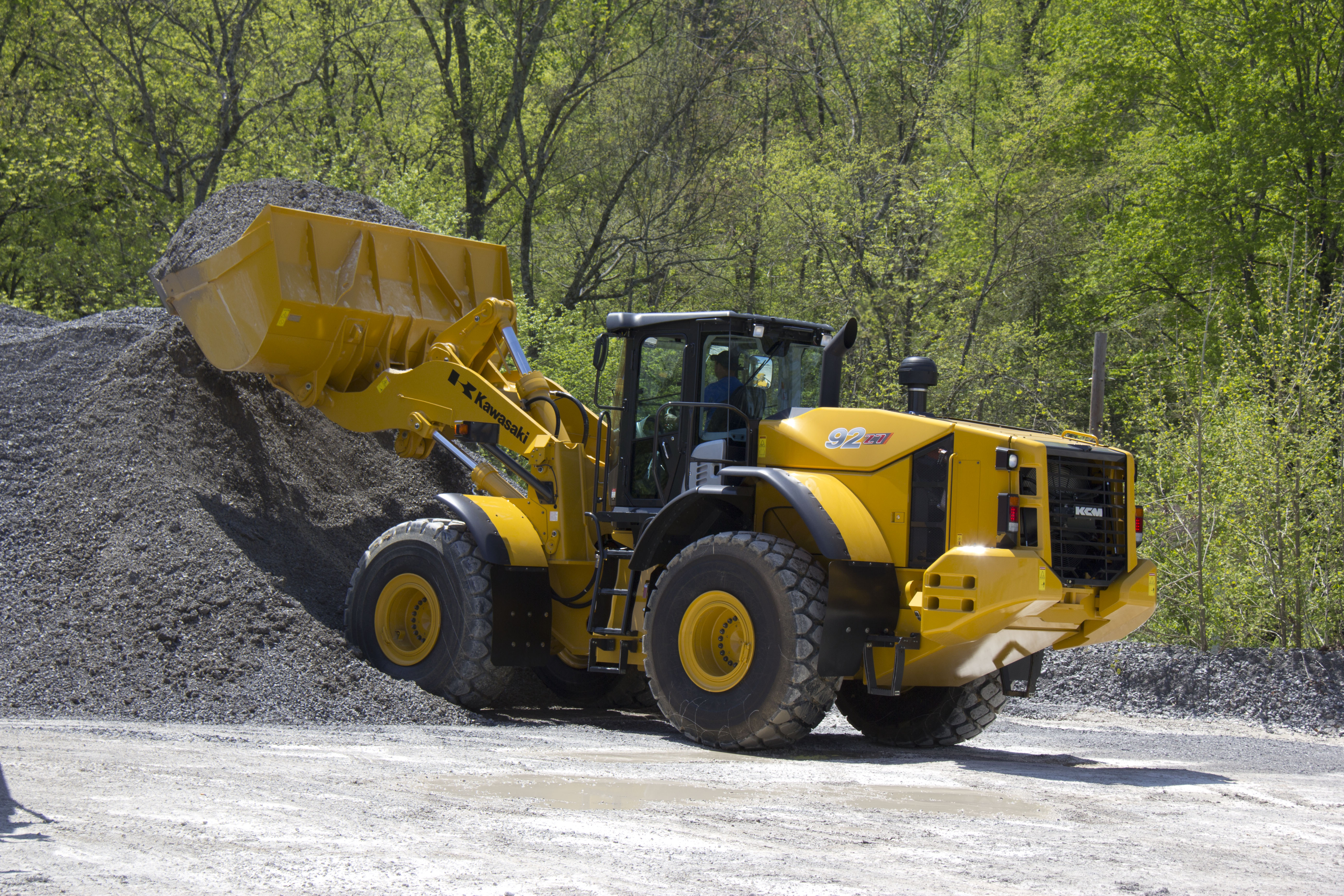 Kawasaki Wheel Loader Wallpapers