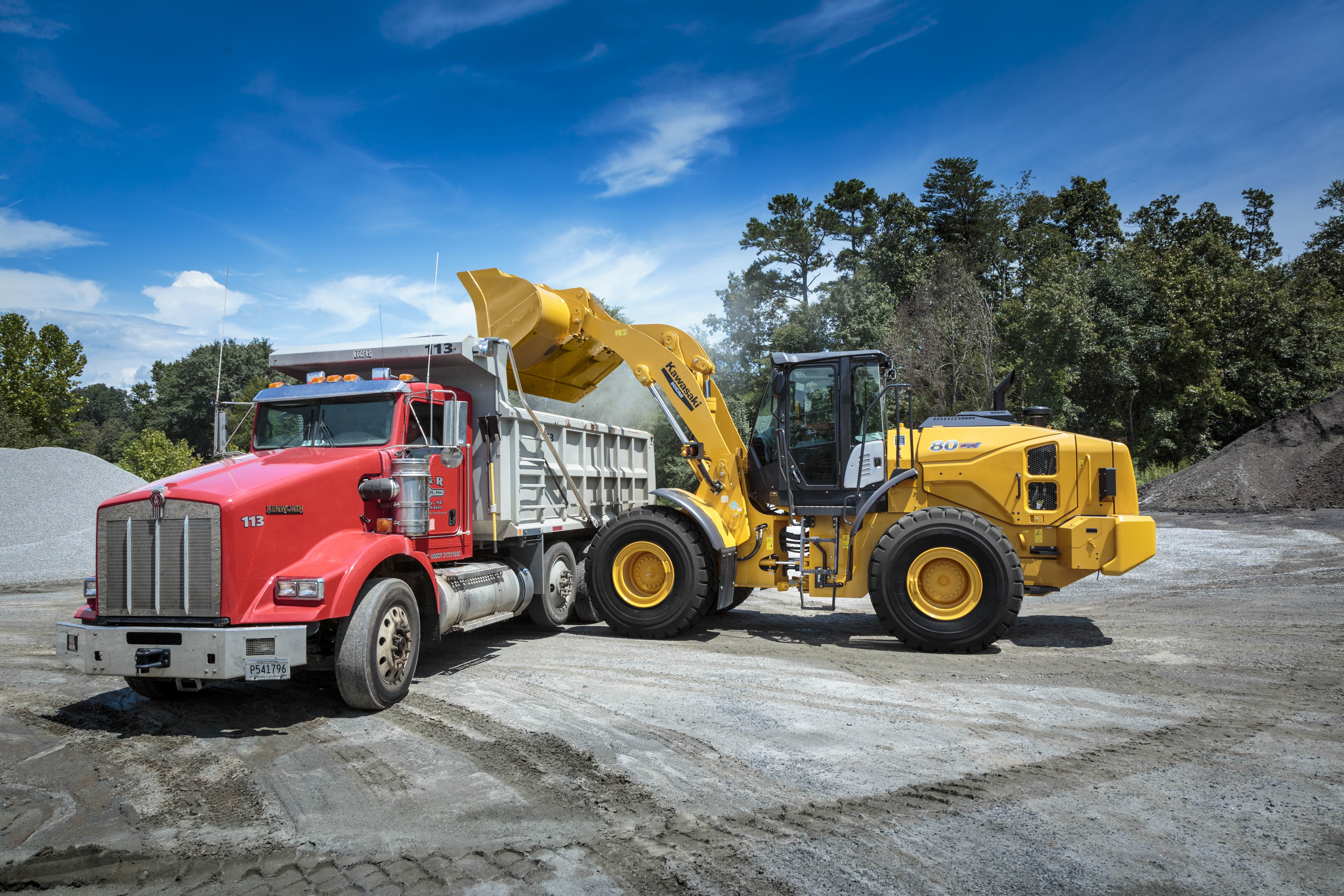 Kawasaki Wheel Loader Wallpapers