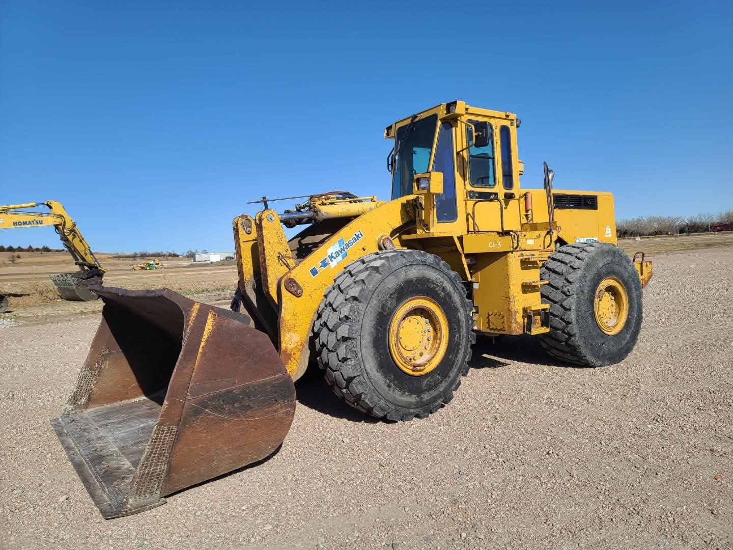 Kawasaki Wheel Loader Wallpapers