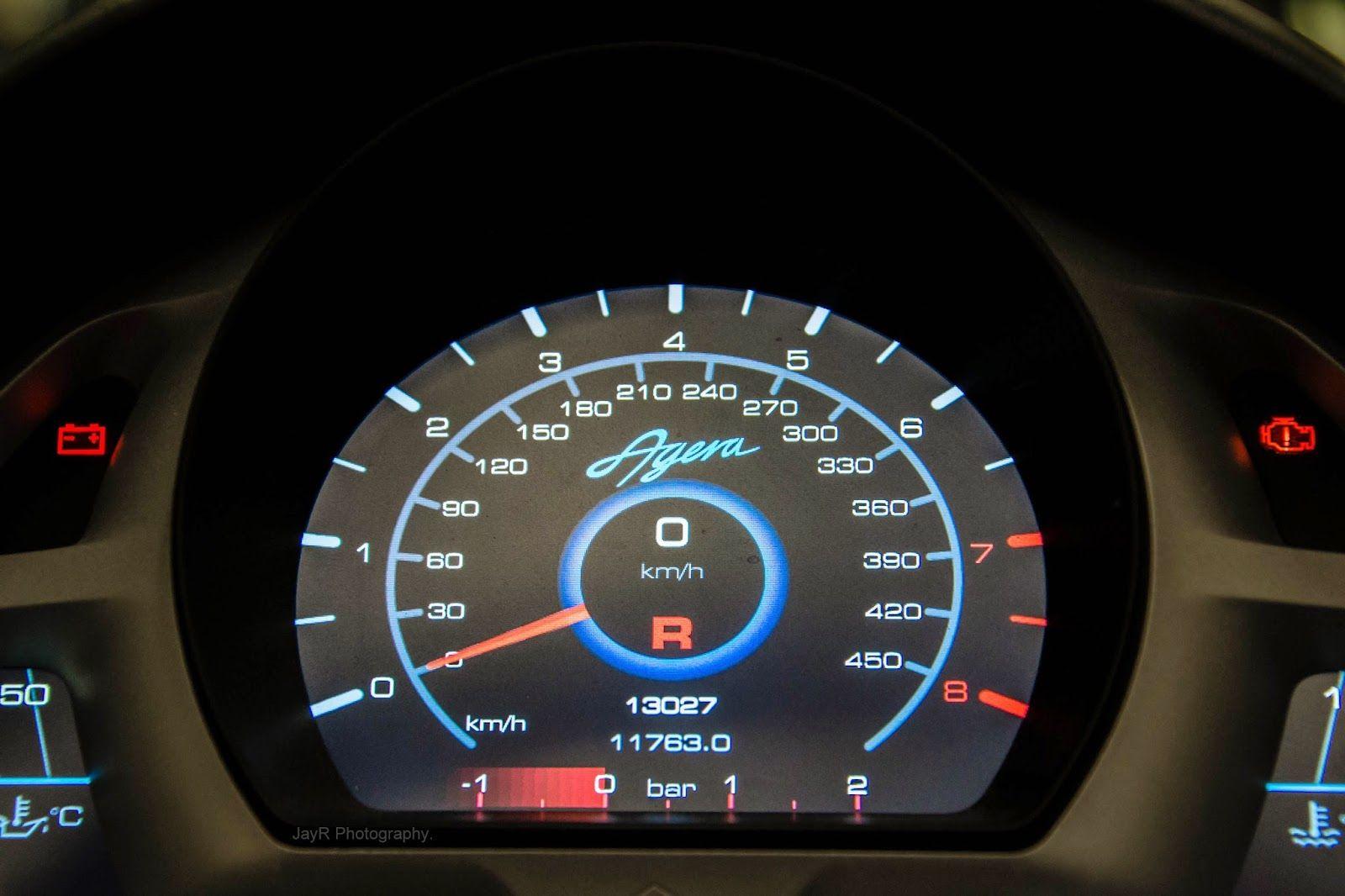 Koenigsegg Speedometer Wallpapers