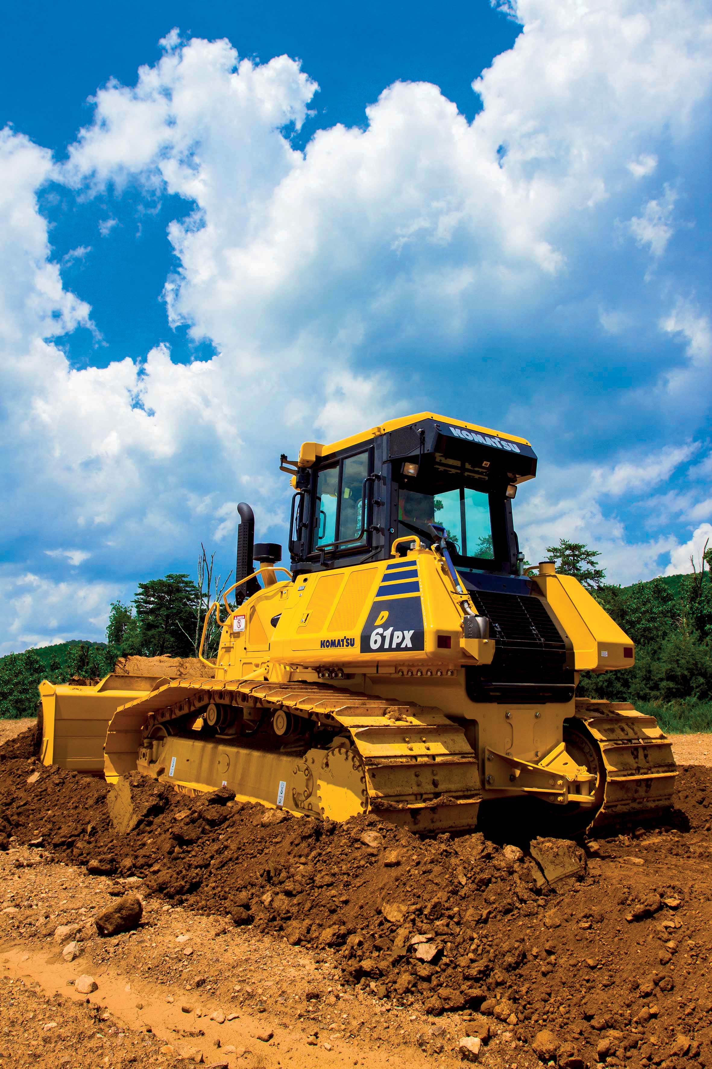 Komatsu 61Px Bulldozer Wallpapers