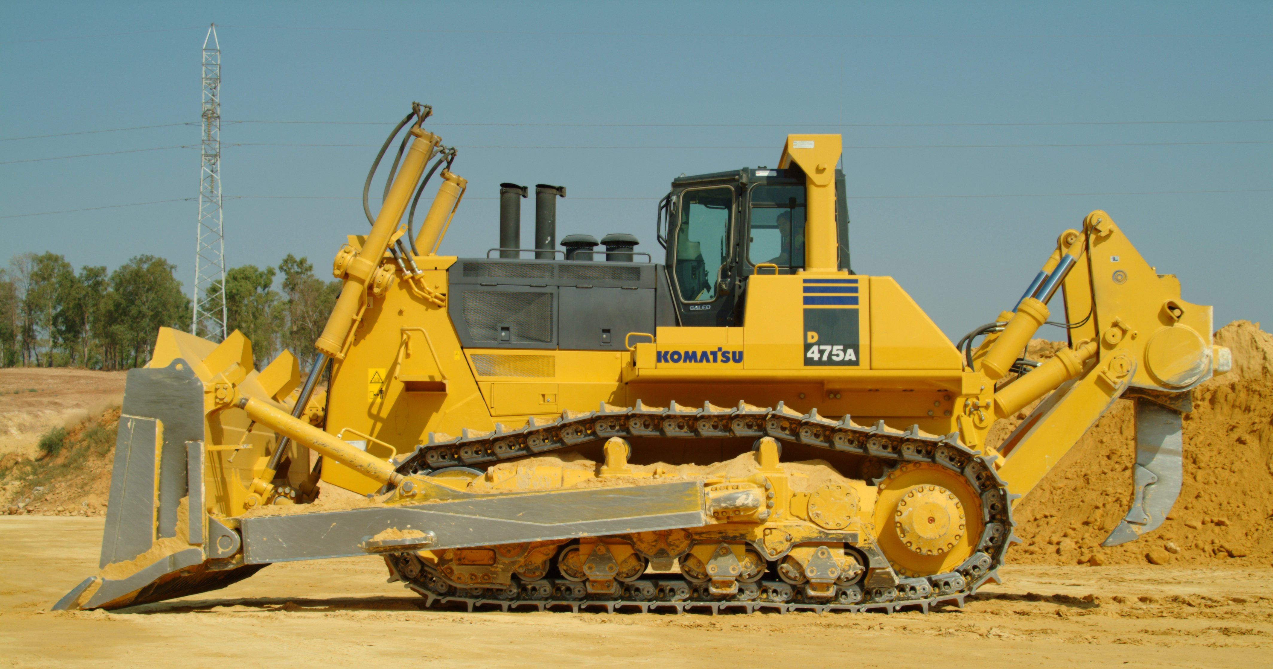 Komatsu Bulldozer Wallpapers