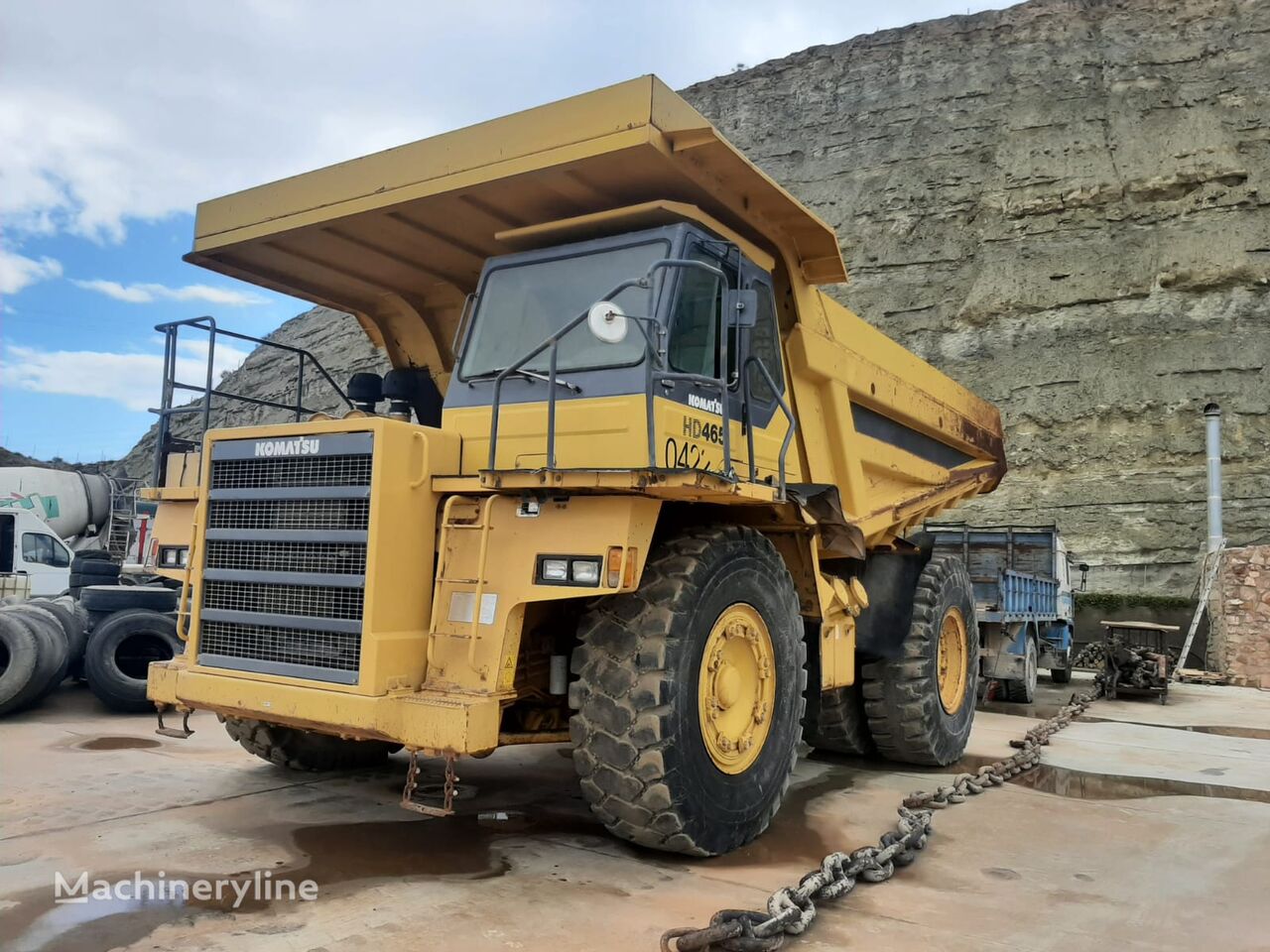 Komatsu Hd465 Dump Truck Wallpapers