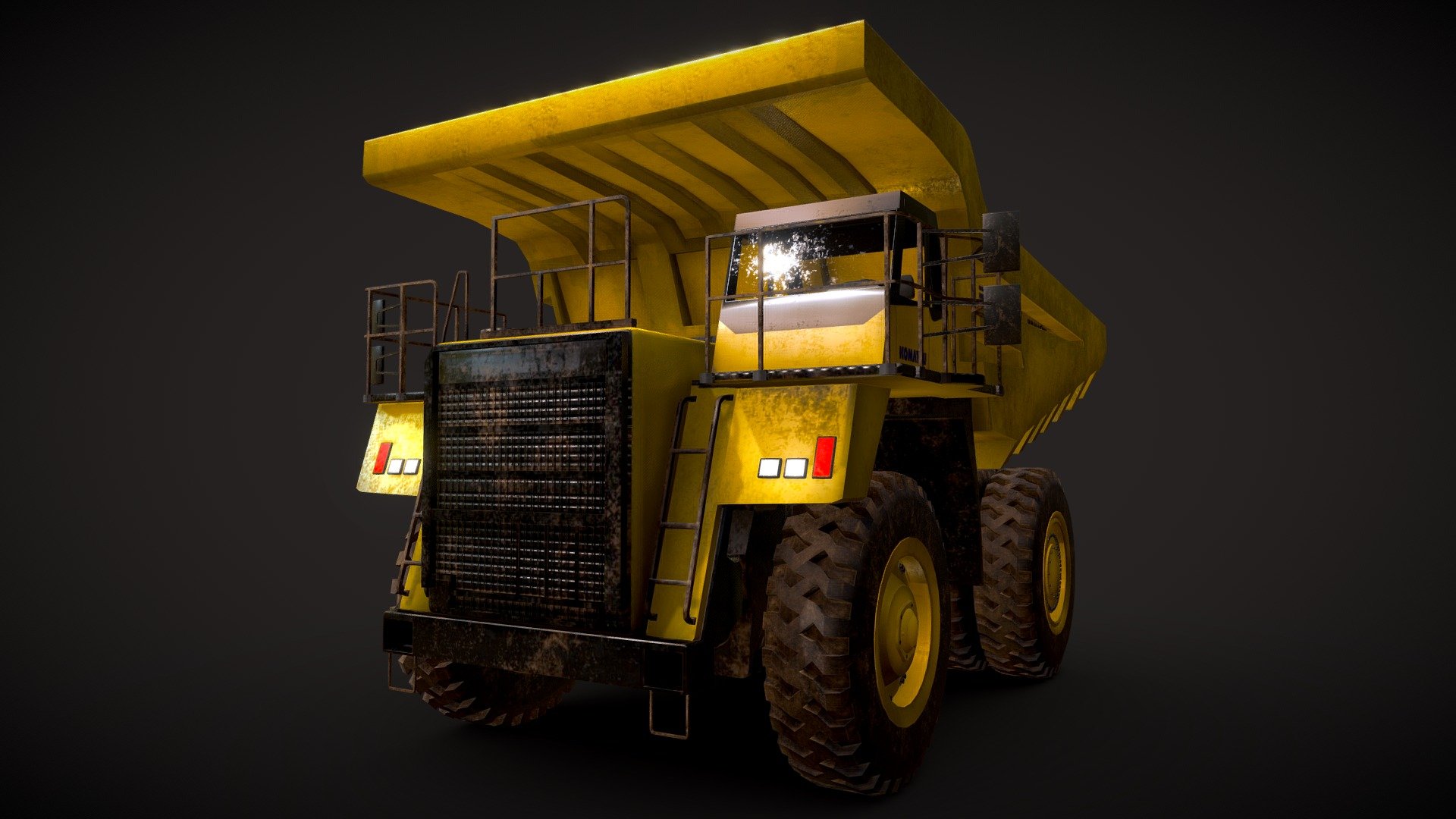 Komatsu Hd785 Dump Truck Wallpapers