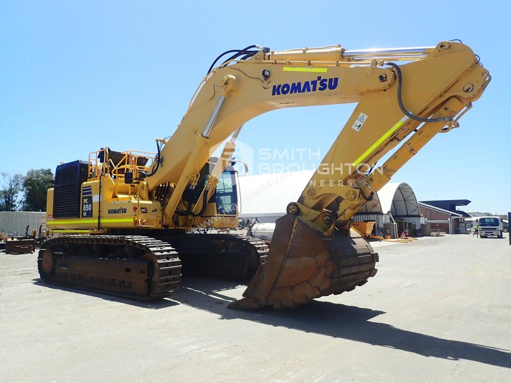 Komatsu Pc850 Excavator Wallpapers