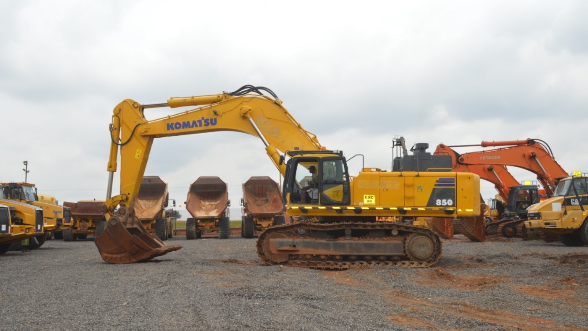 Komatsu Pc850 Excavator Wallpapers