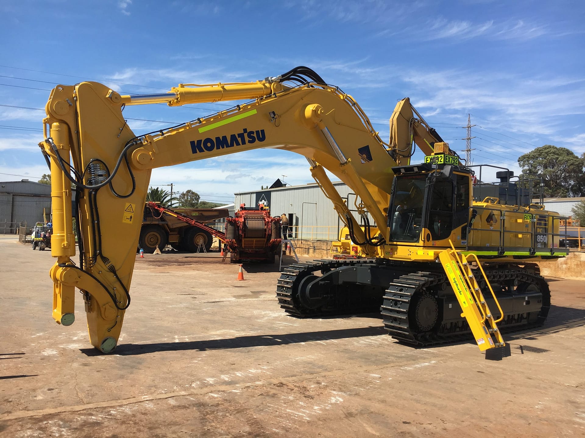 Komatsu Pc850 Excavator Wallpapers