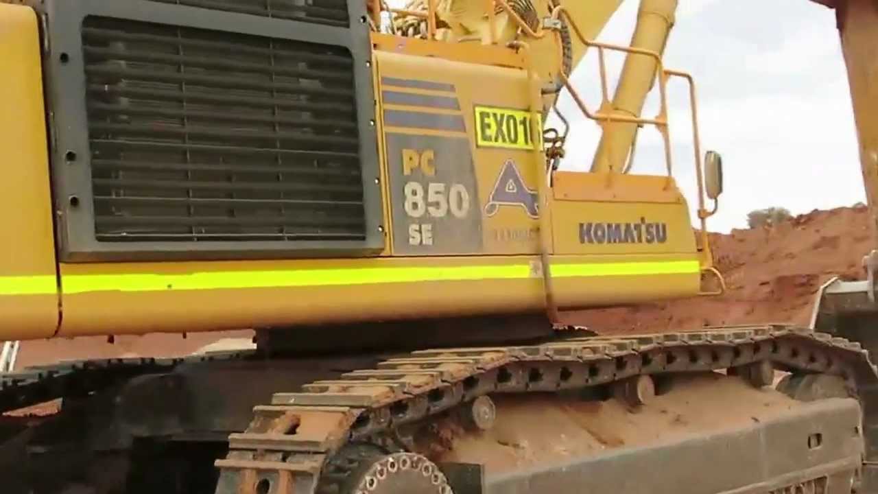 Komatsu Pc850 Excavator Wallpapers